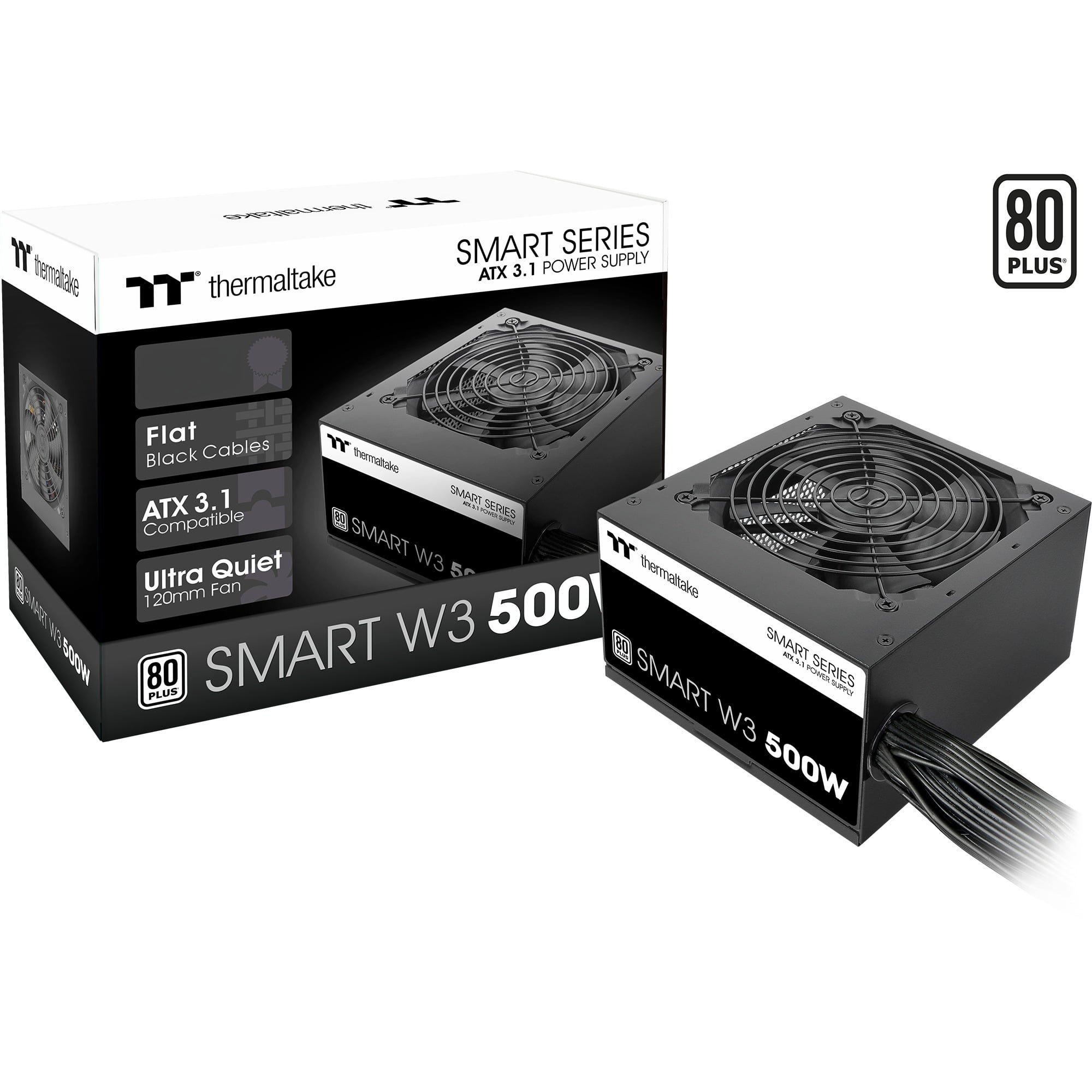 Thermaltake Smart W3 500 W ATX 80PLUS Noir