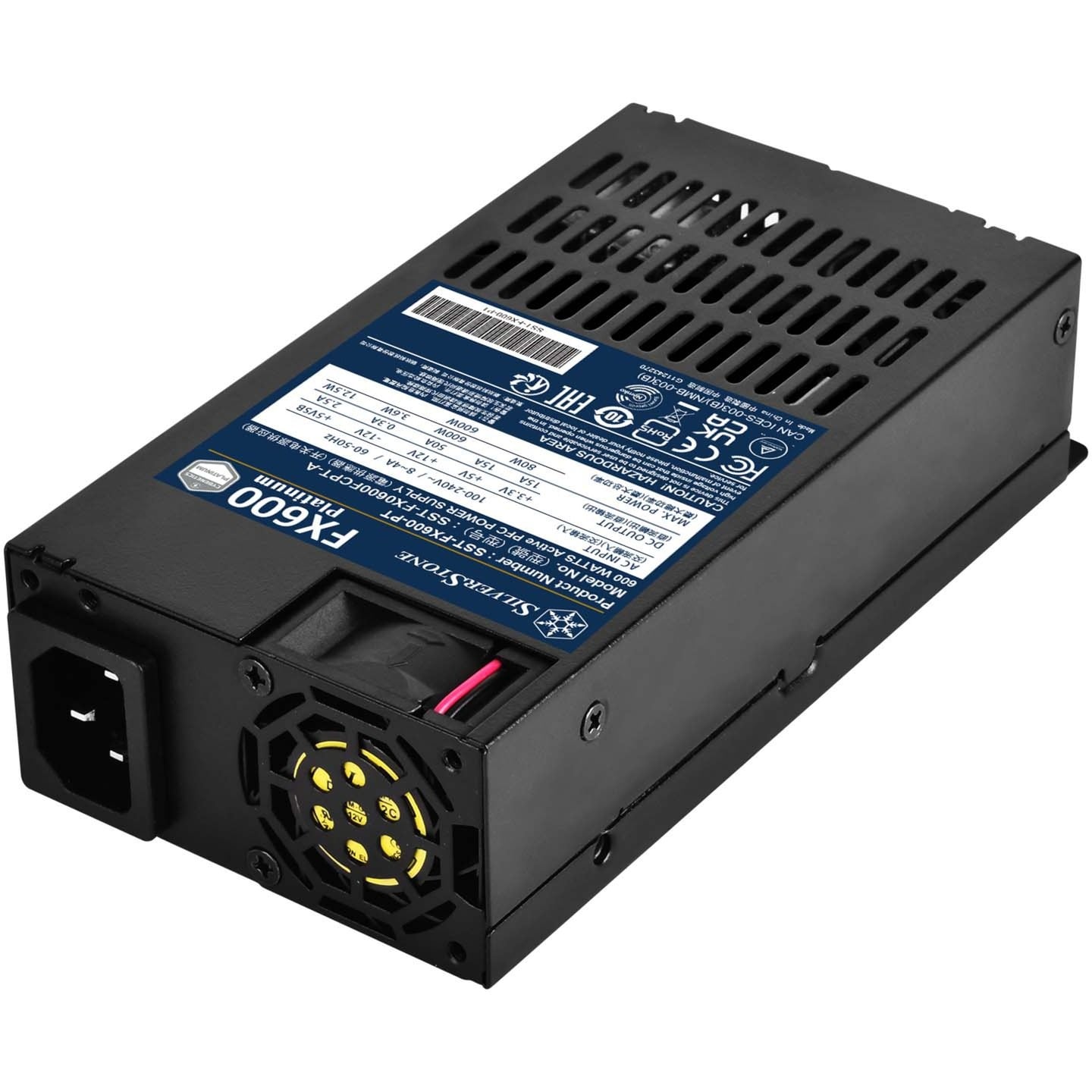 Alimentation PC SilverStone SST-FX600-PT noir