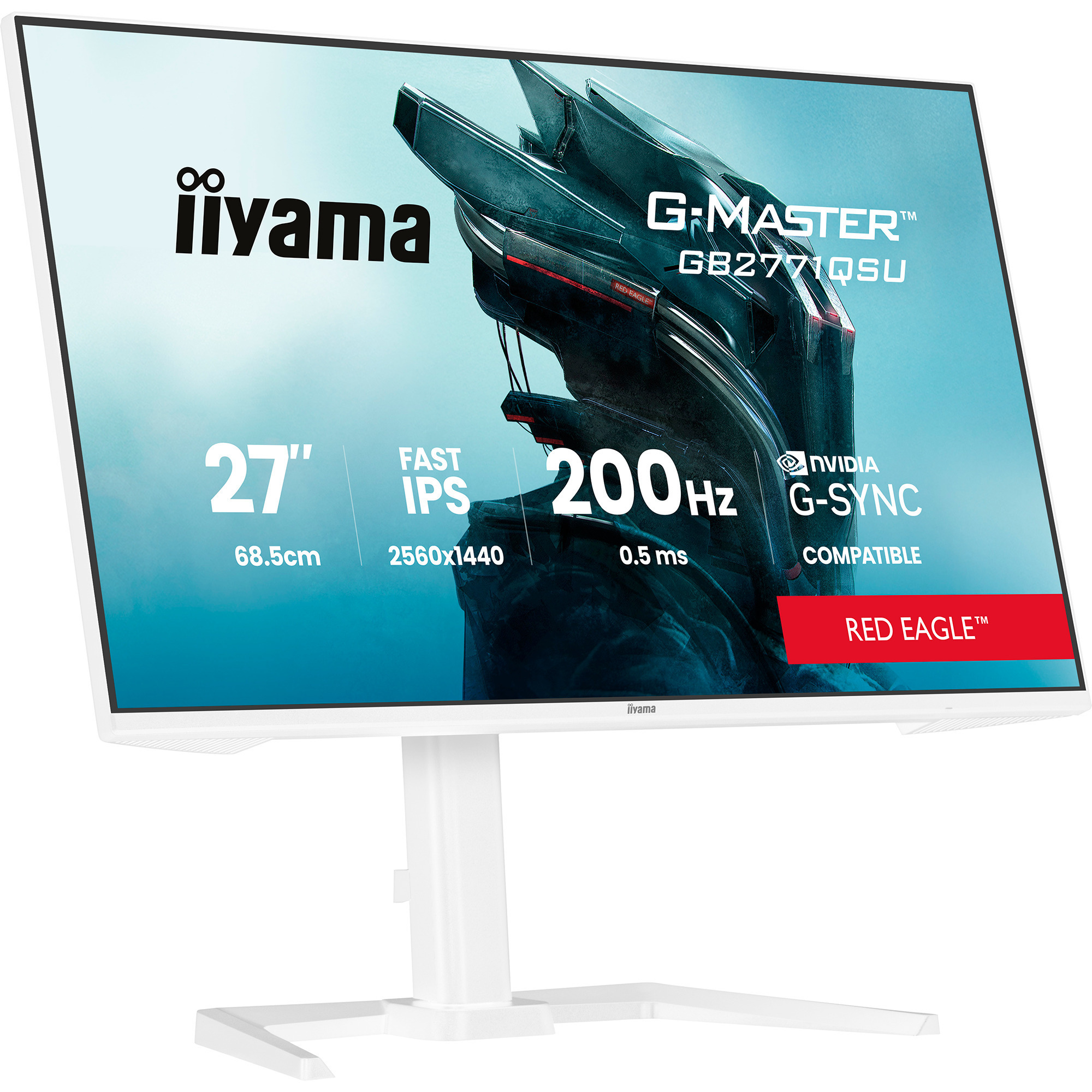 G-Master GB2771QSU-W1 Red Eagle 27" Moniteur gaming
