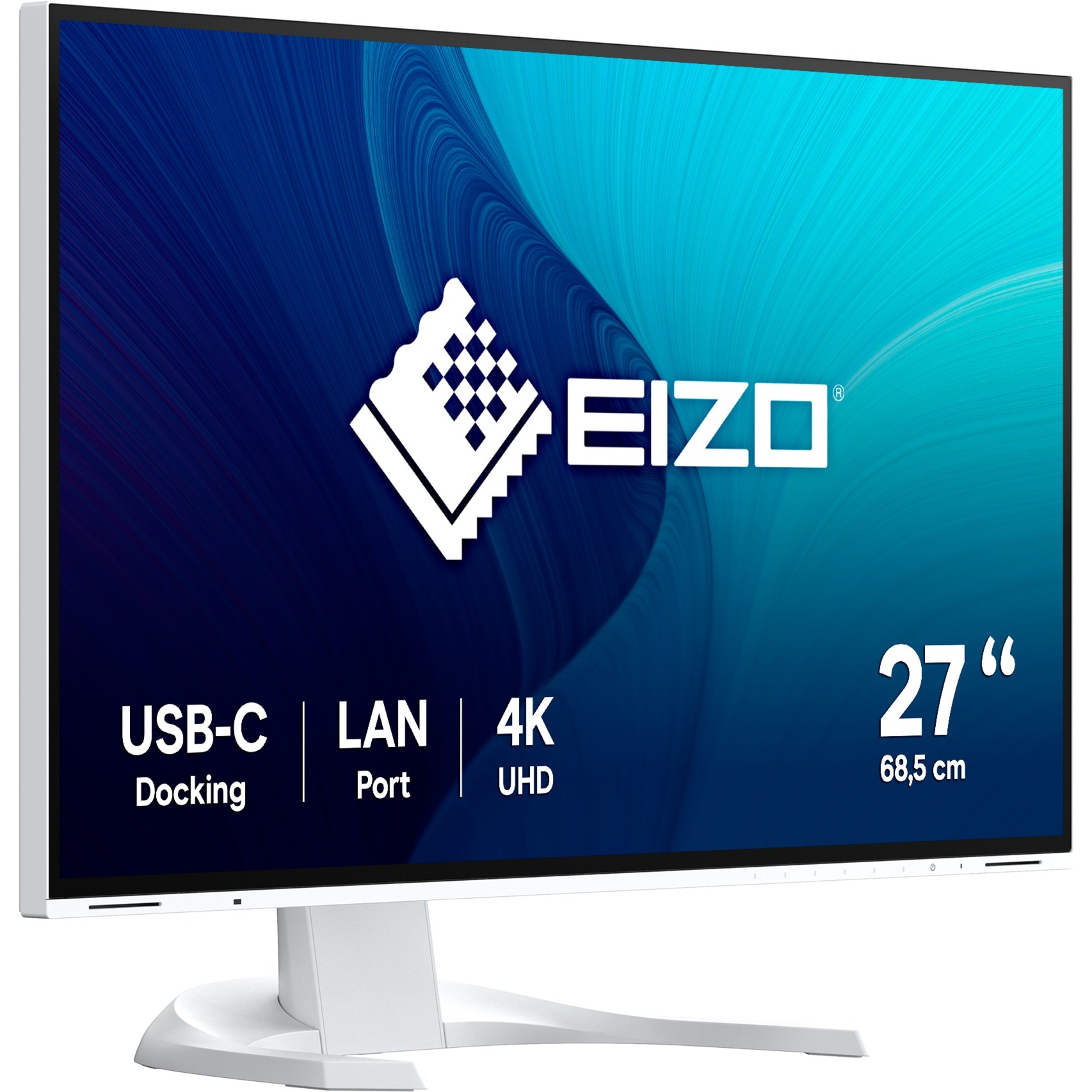 EIZO  FlexScan EV2740X-WT 27"" LCD 4K Ultra HD 5 ms Blanc