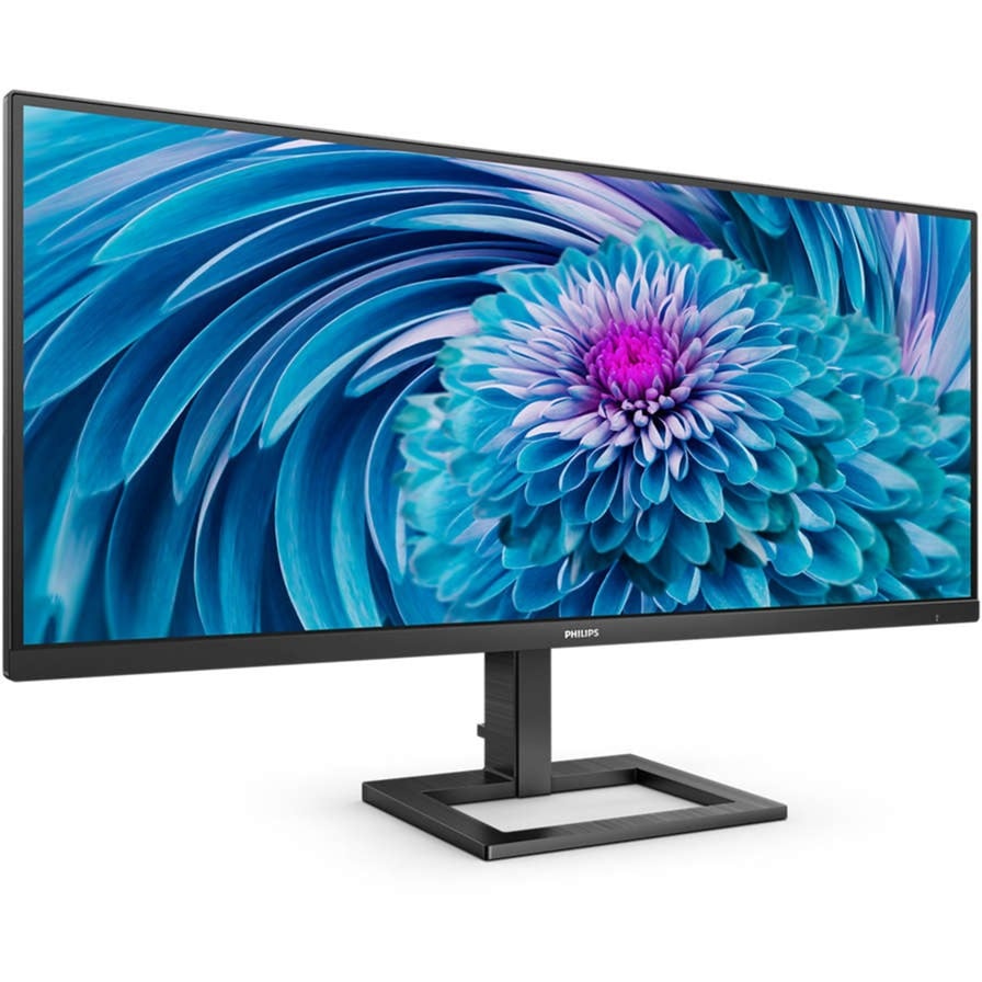 Philips 346E2LAE/00 34" Moniteur UltraWide  Noir, 86,4 cm (34"), 3440 x 1440 pixels, Wide Quad HD, LCD, 4 ms, Noir