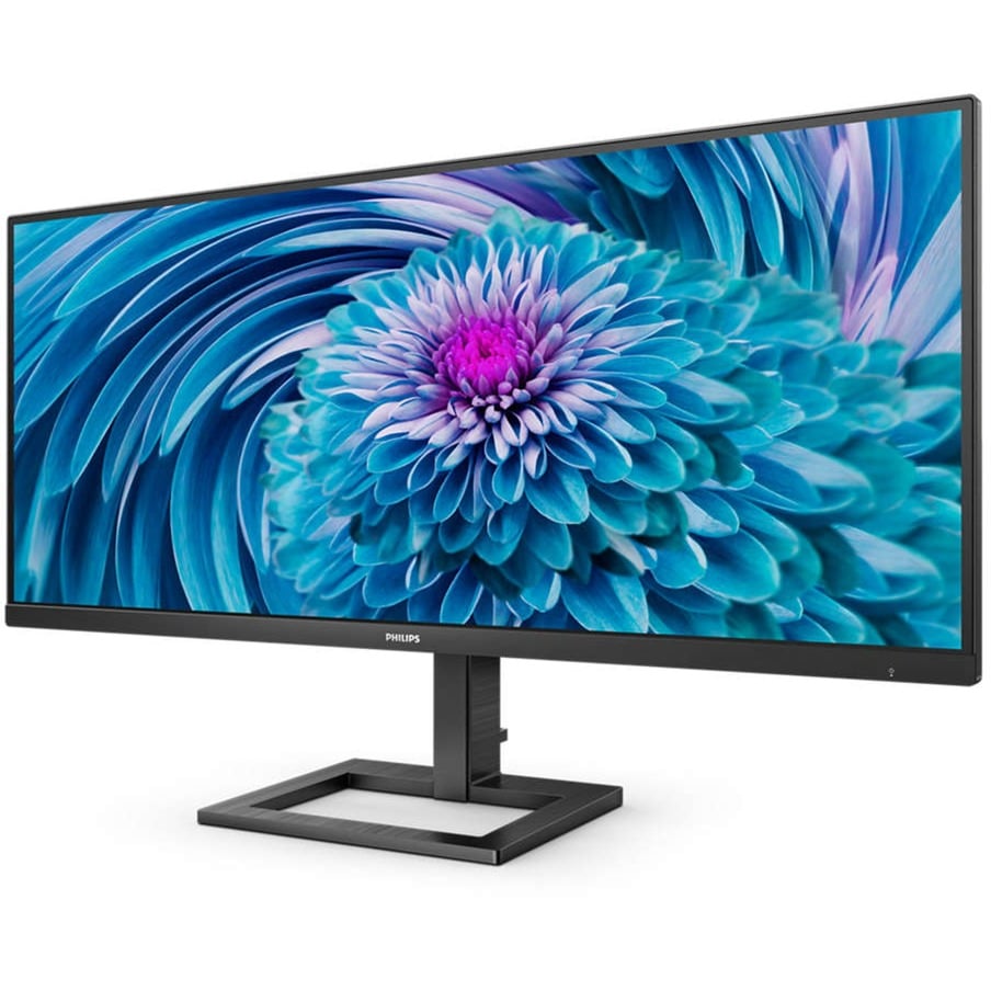 Philips 346E2LAE/00 34" Moniteur UltraWide  Noir, 86,4 cm (34"), 3440 x 1440 pixels, Wide Quad HD, LCD, 4 ms, Noir