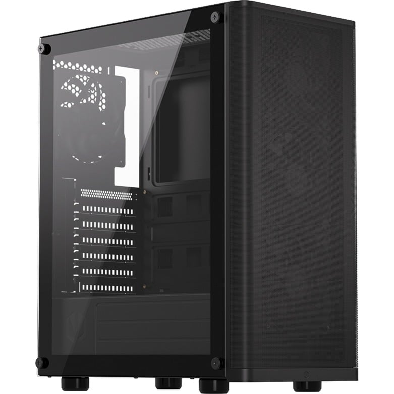 ENDORFY  boîtier midi tower Noir | 2x USB-A | Window
