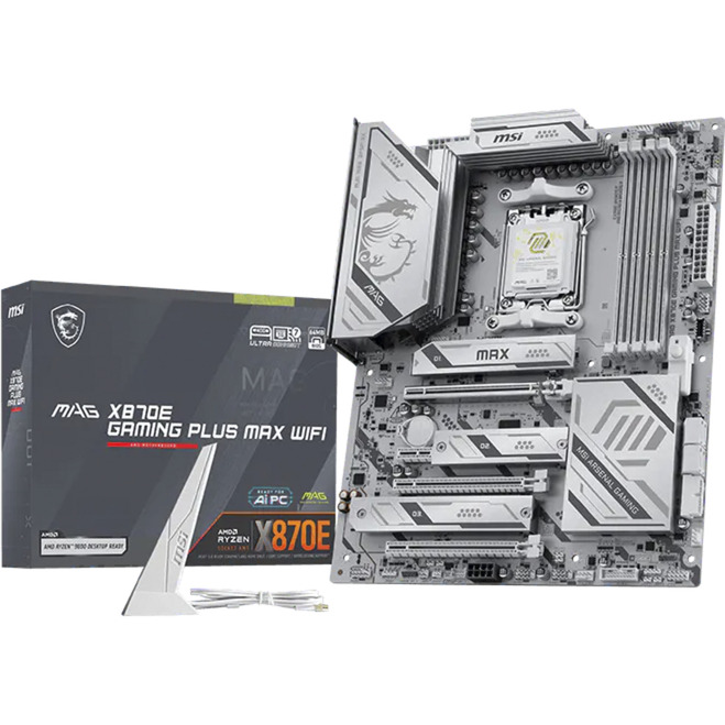 MSI  MAG X870E GAMING PLUS MAX WIFI carte m&egrave;re socket AM5
