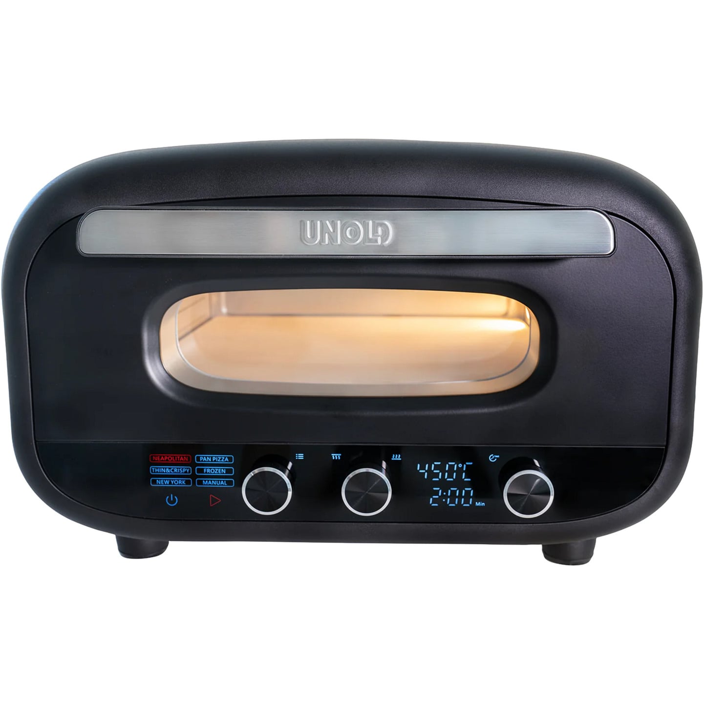 Unold Don Alfredo Four &agrave; Pizza &Eacute;lectrique Noir 1700W