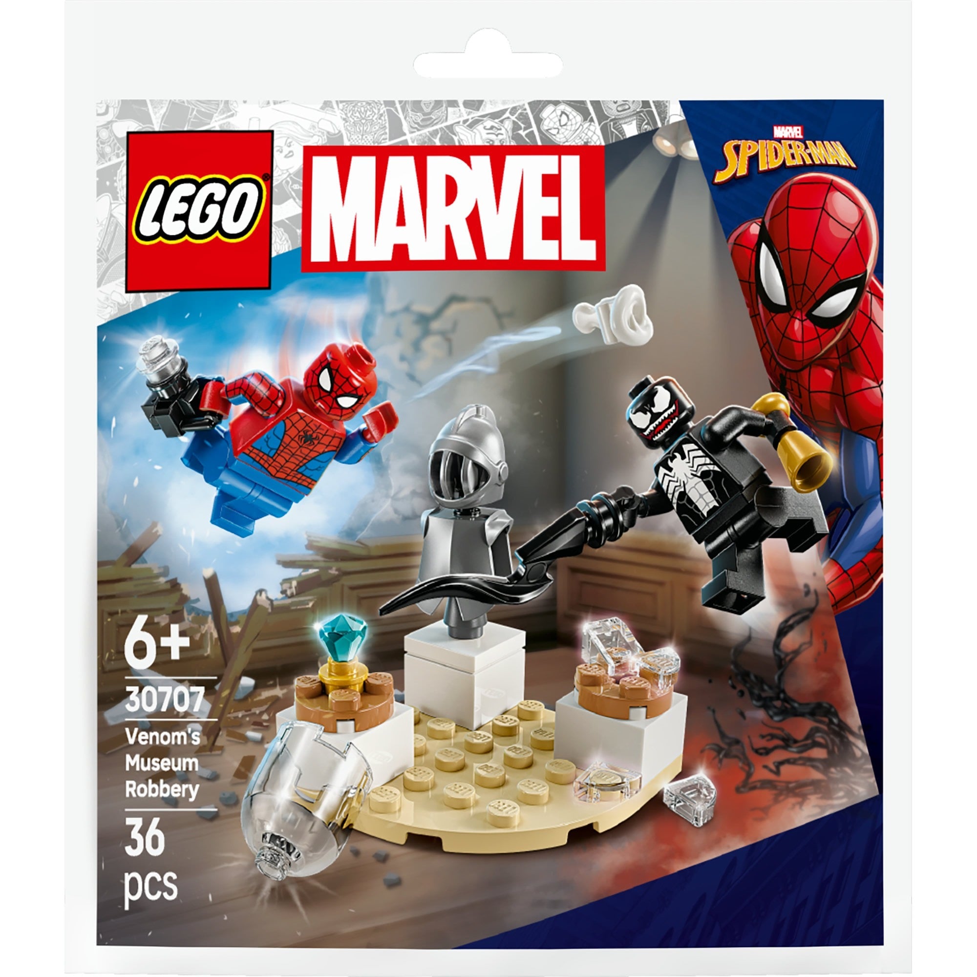 VENOM CAMBRIOLAG MUSEE COMICS Lego LEG30707 - Neuf