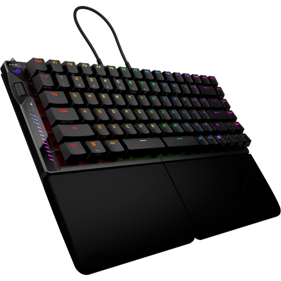 ROG Falcata clavier Gaming USB + RF Wireless + Bluetooth QWERTZ Allemand Noir