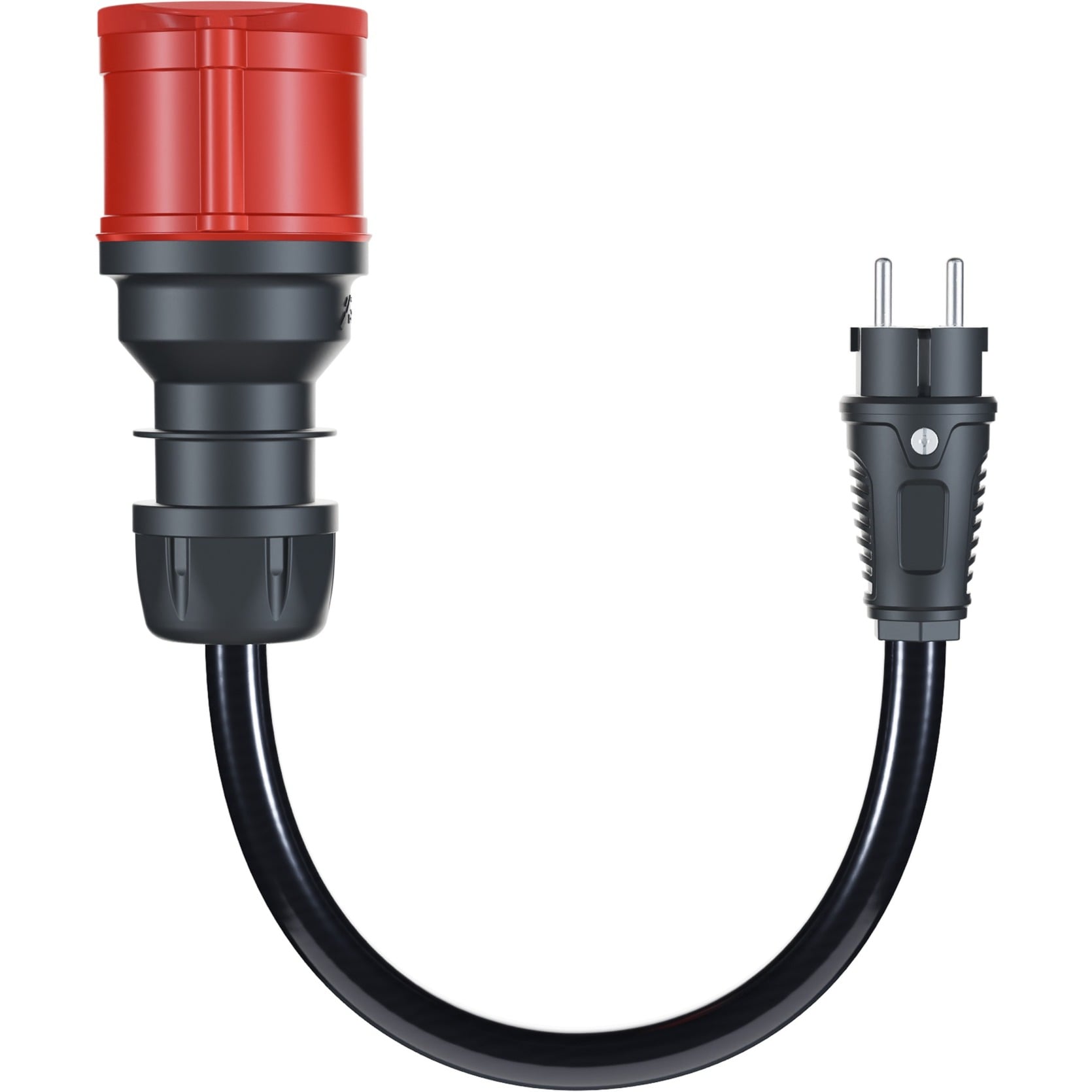 go-e Adapter Gemini flex 22 kW auf Haushaltssteckdose