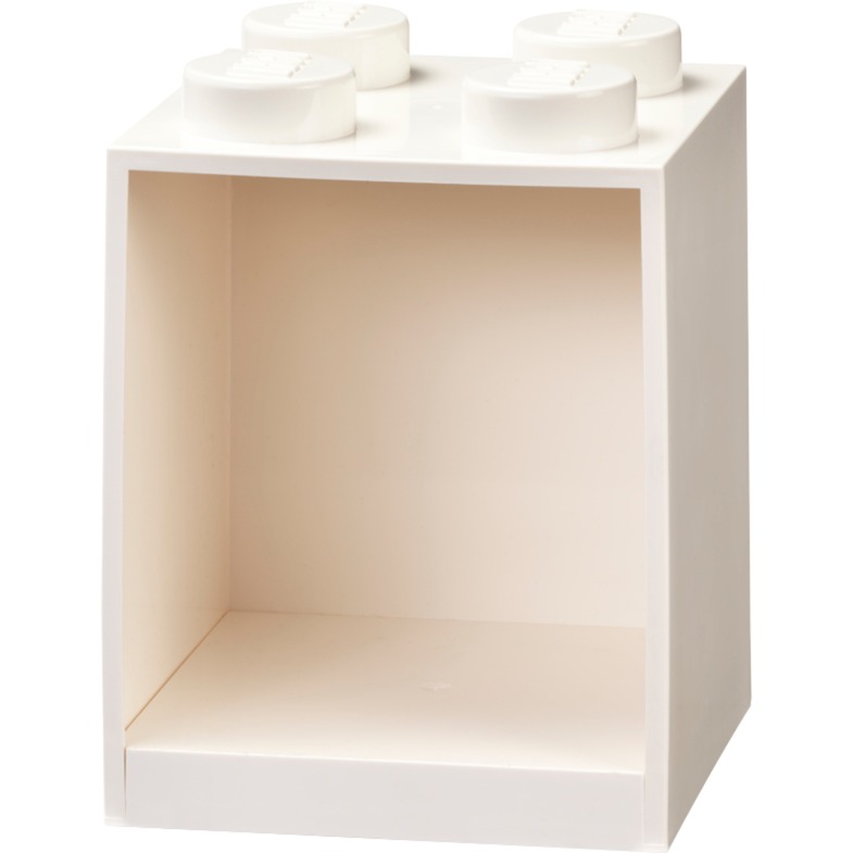 LEGO Bausteinregal BRICK SHELF 4, Breite: 159 mm, weiß