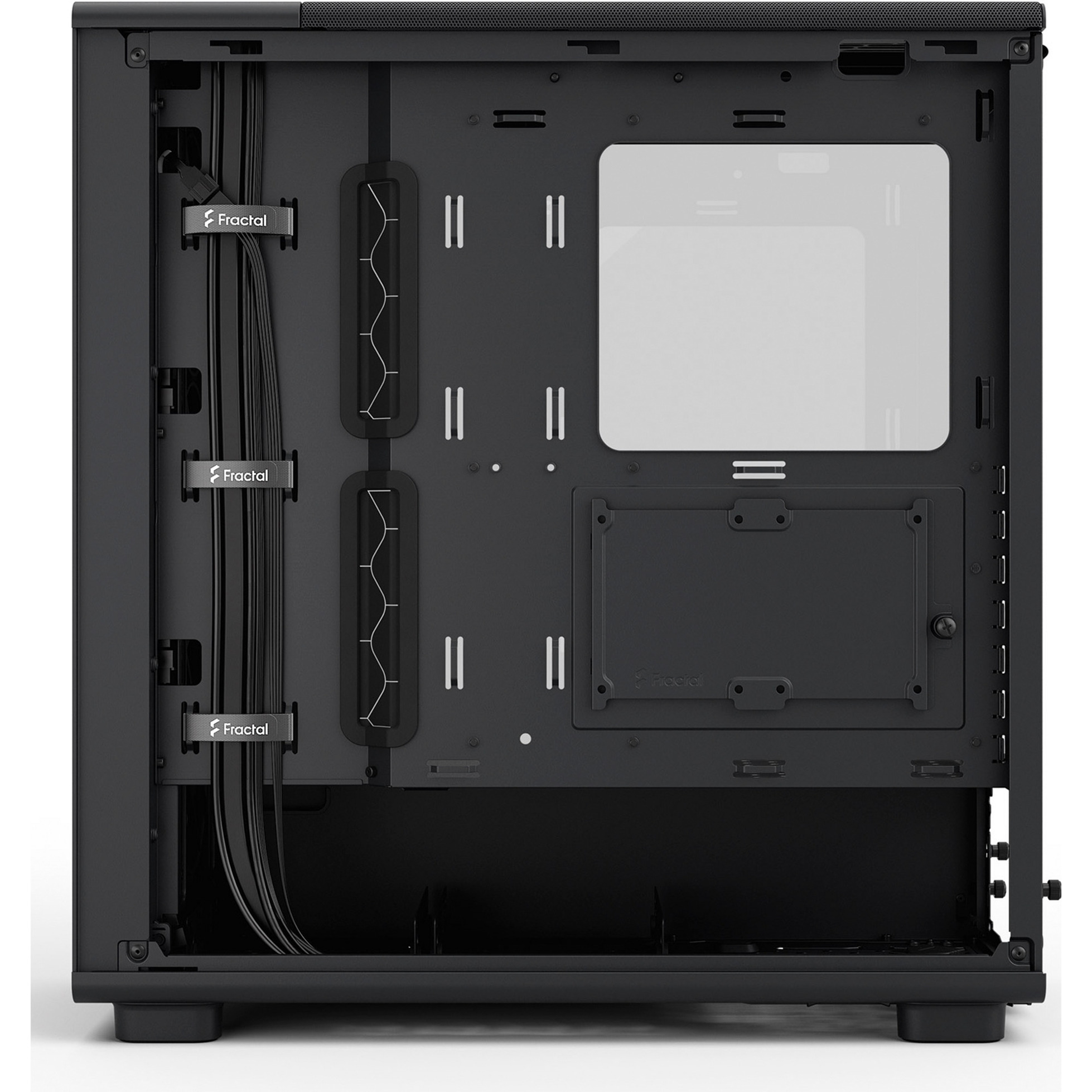 Fractal Design Epoch boîtier midi tower Noir | 2x USB-A | 1x USB-C | Verre Trempé