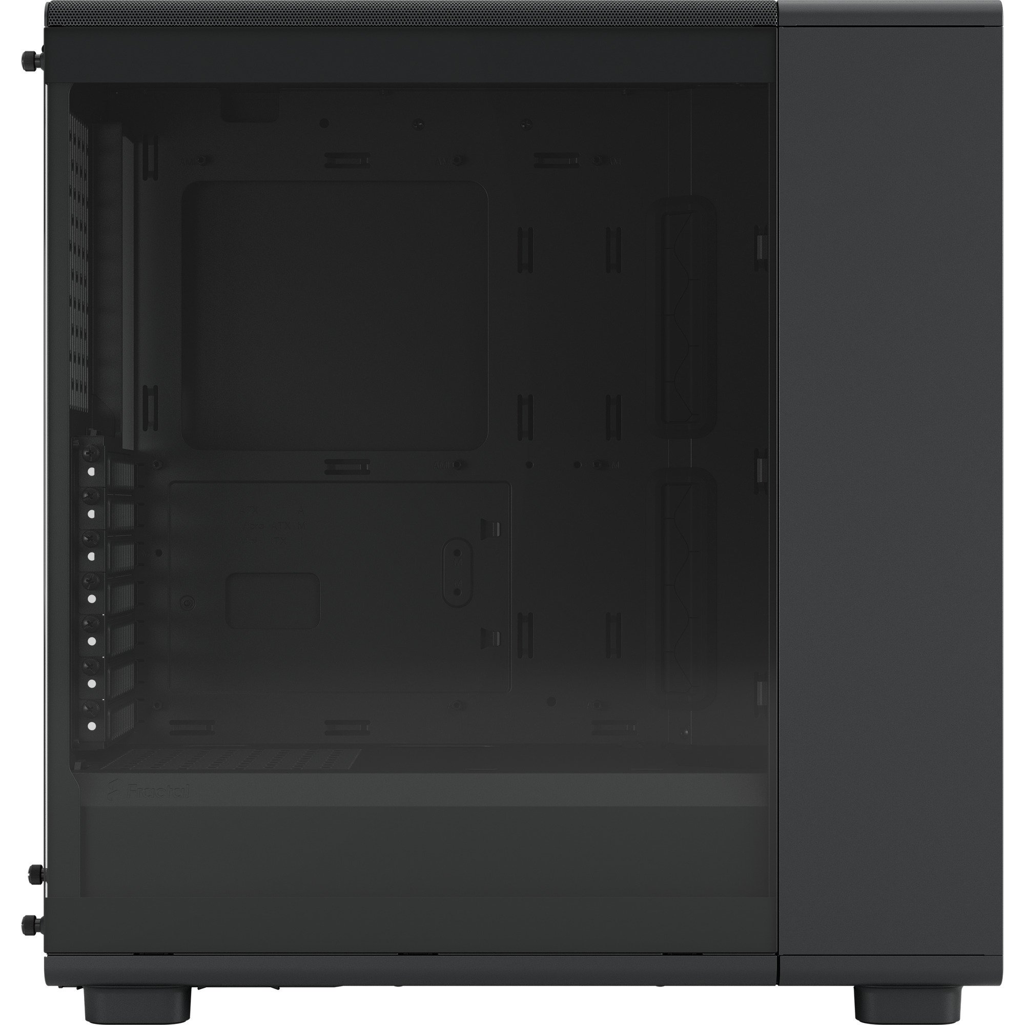 Fractal Design Epoch boîtier midi tower Noir | 2x USB-A | 1x USB-C | Verre Trempé