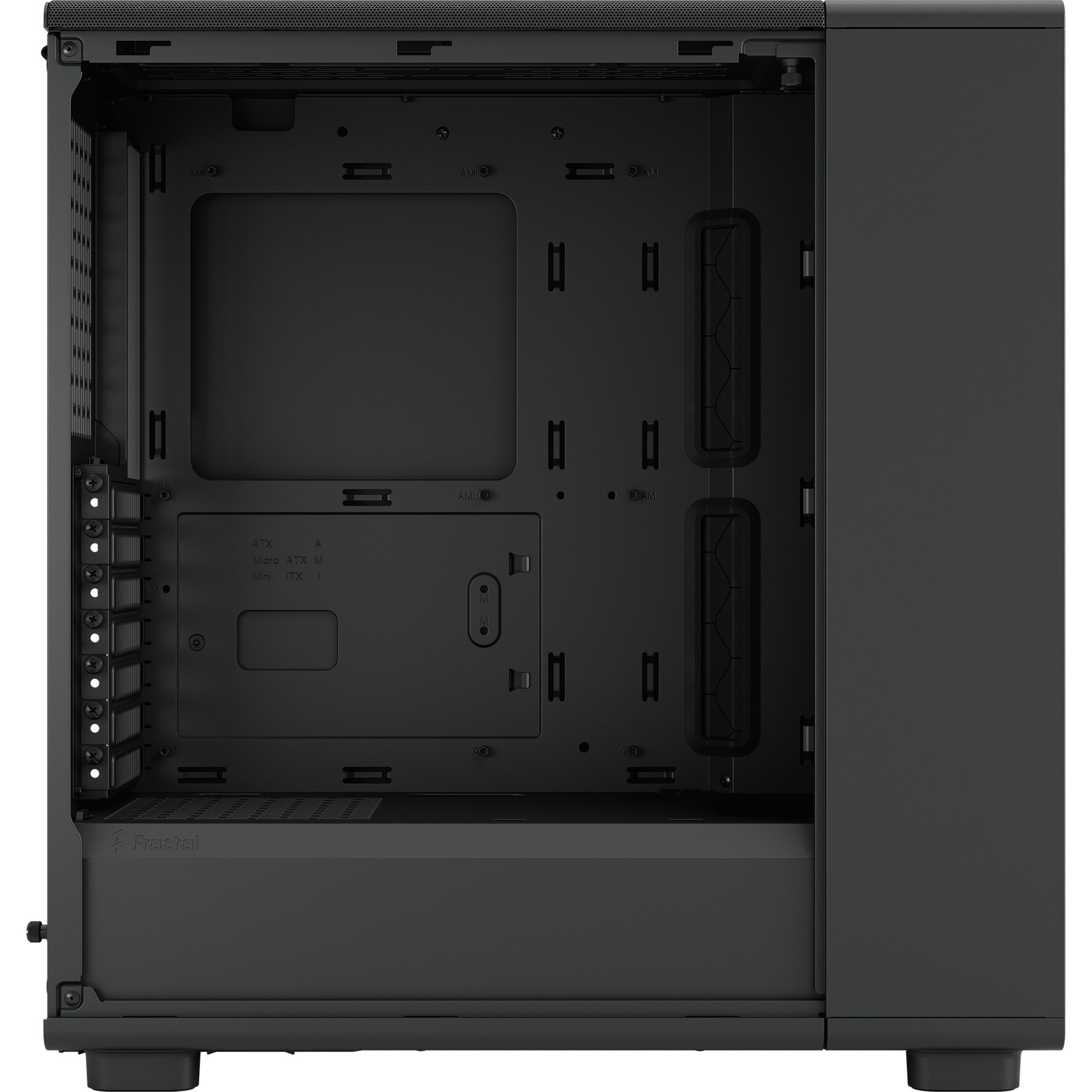 Fractal Design Epoch boîtier midi tower Noir | 2x USB-A | 1x USB-C | Verre Trempé