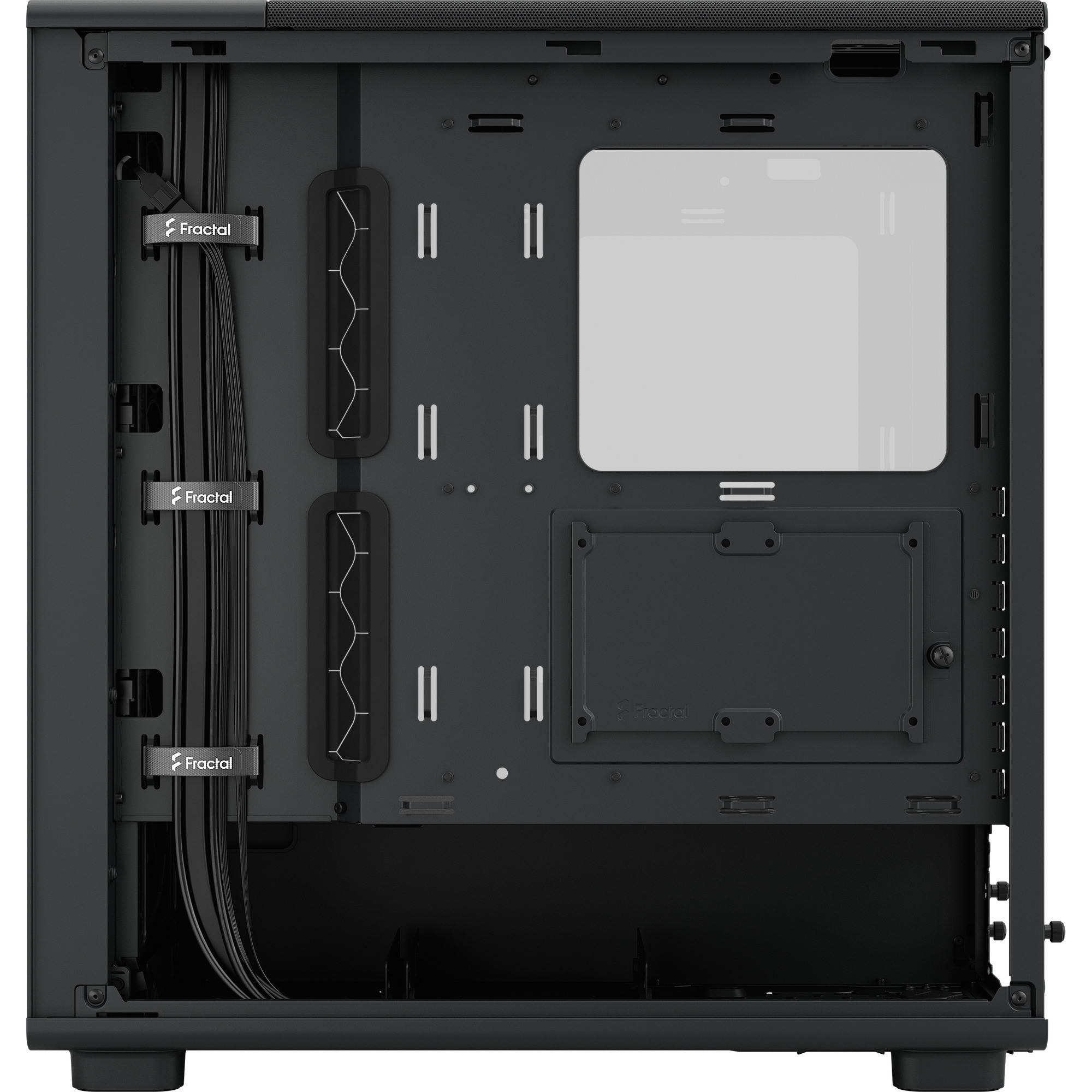 Fractal Design Epoch boîtier midi tower Noir | 2x USB-A | 1x USB-C | Verre Trempé
