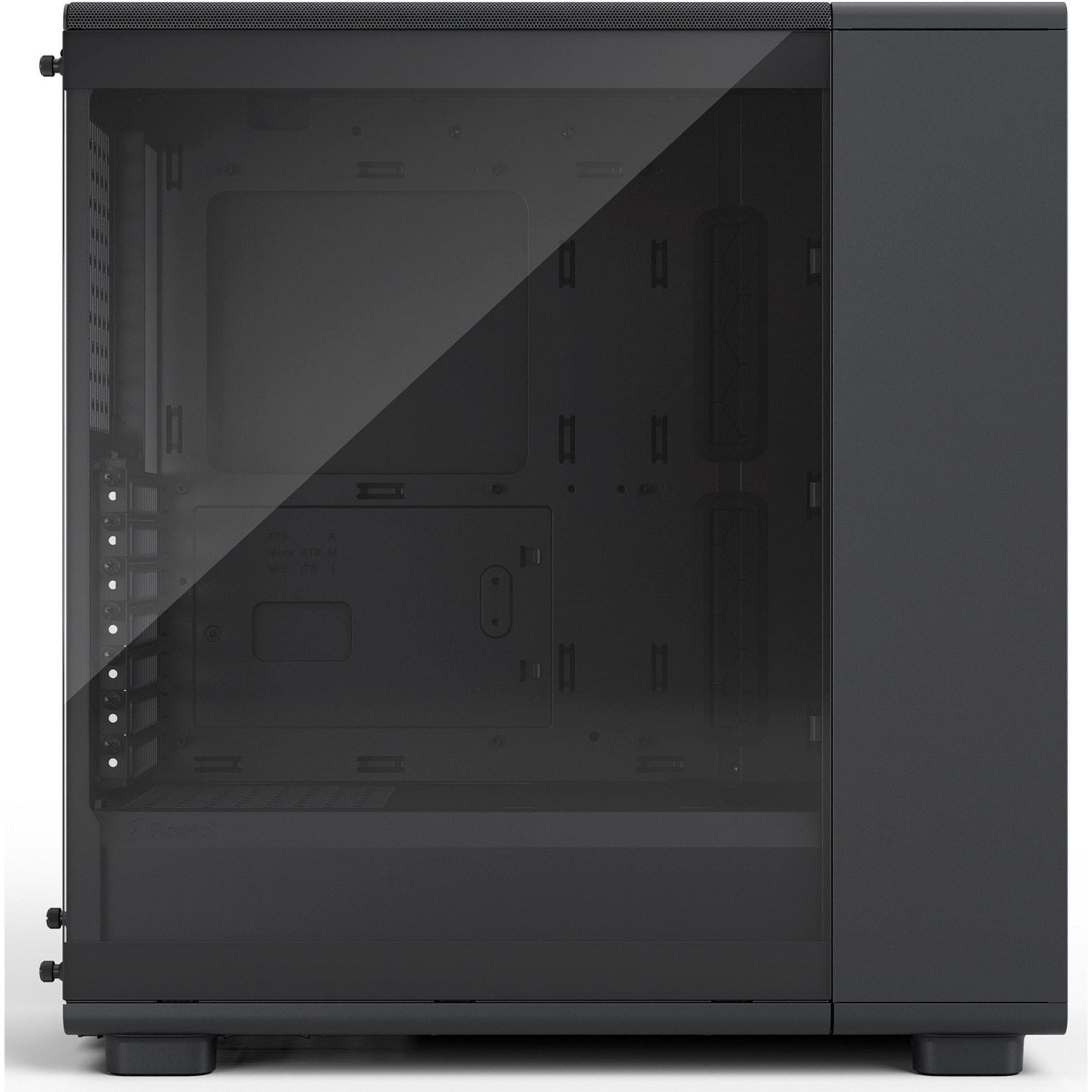 Fractal Design Epoch boîtier midi tower Noir | 2x USB-A | 1x USB-C | Verre Trempé