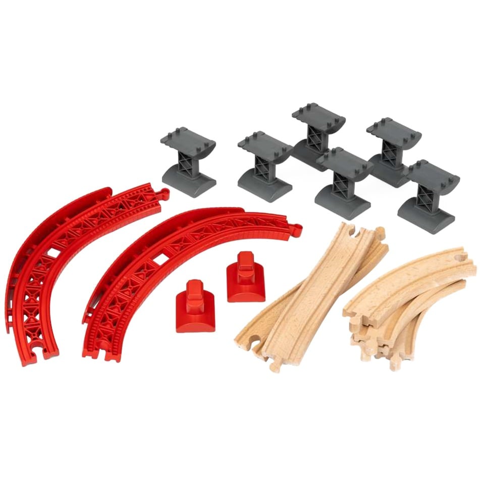 BRIO Schienenerweiterungs-Set "World Schienenpaket Berg"