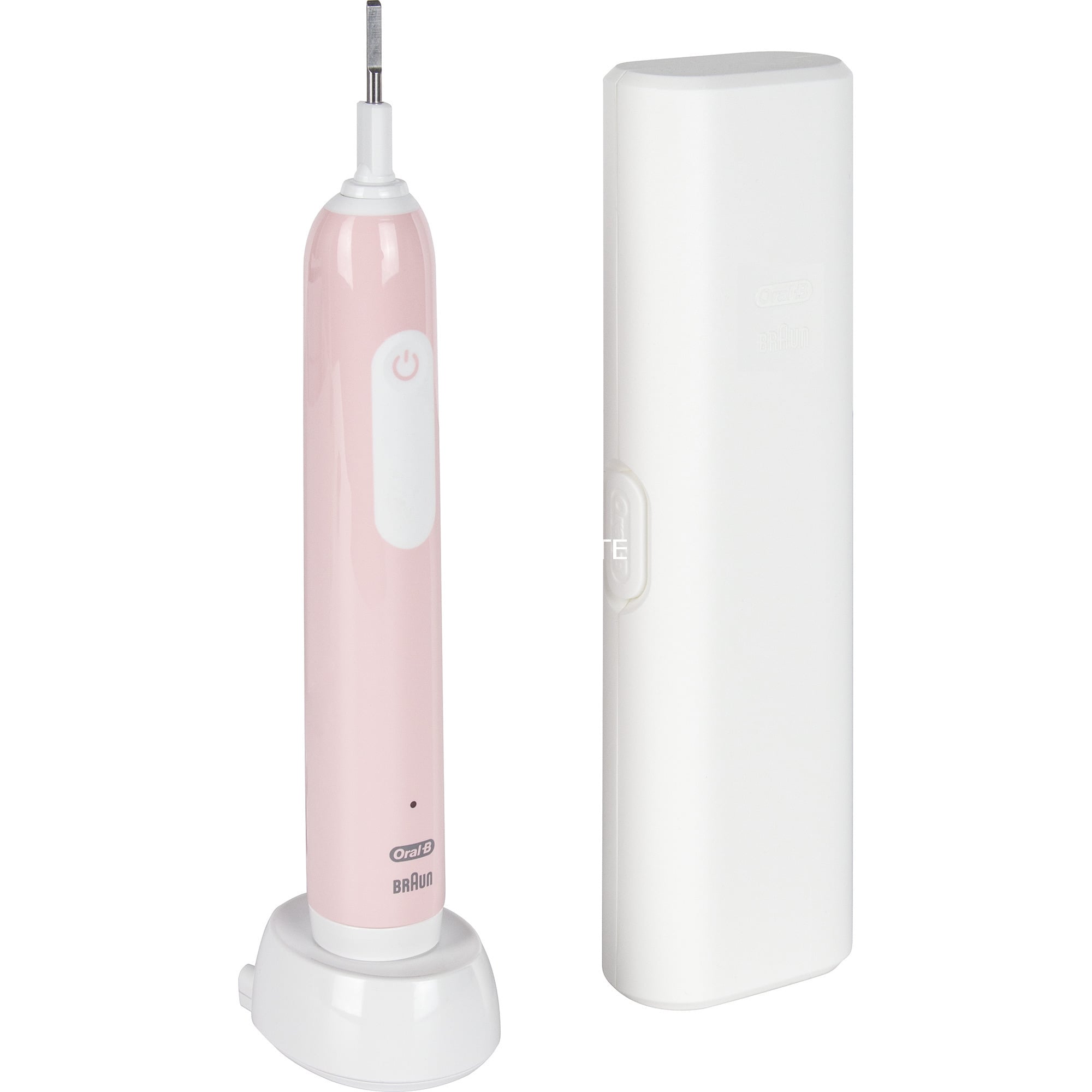 Pro 1 Cross Action Rose avec étui de voyage, Brosse a dents electrique