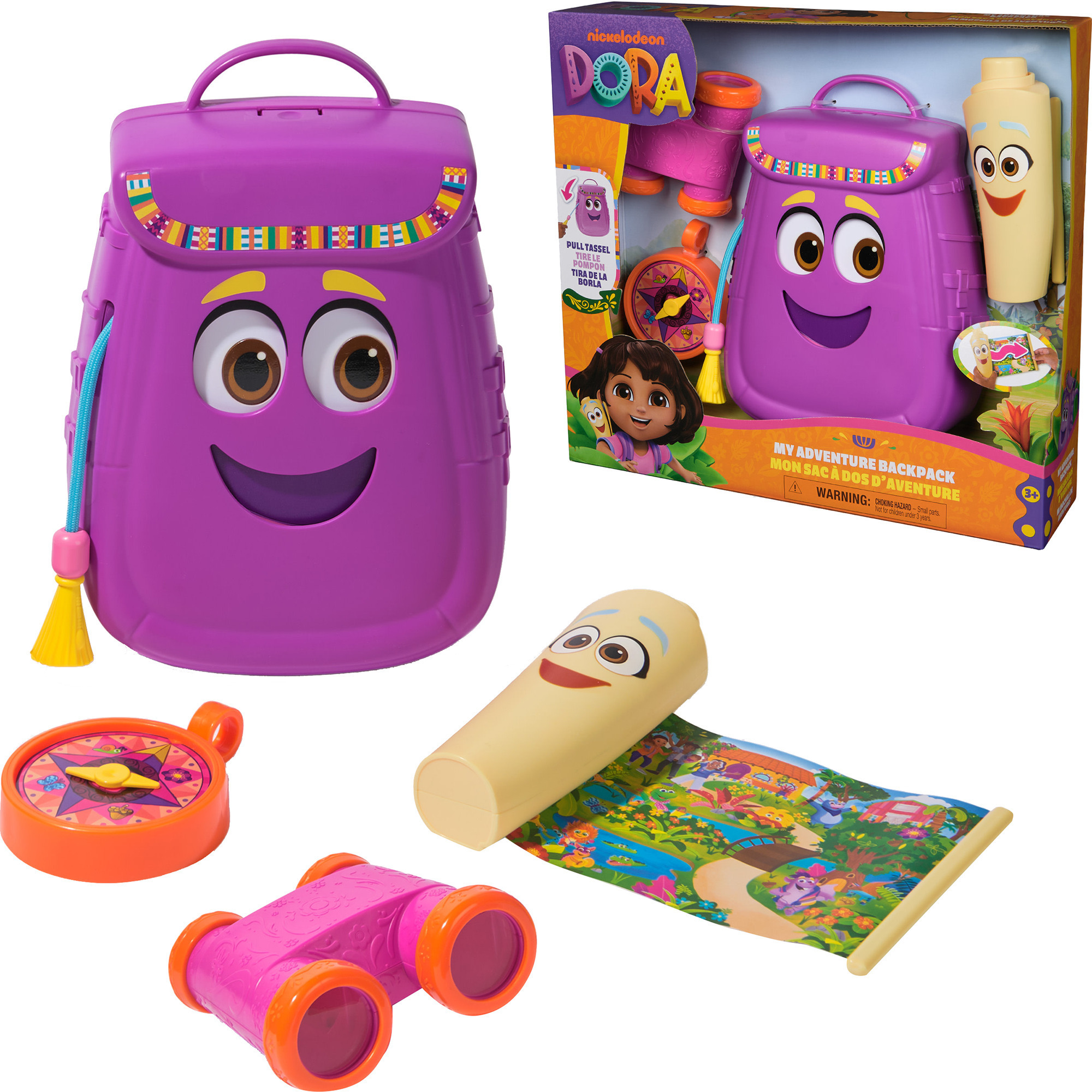 Spin Master Lernspielzeug "Dora - Mein Abenteuer Rucksack"