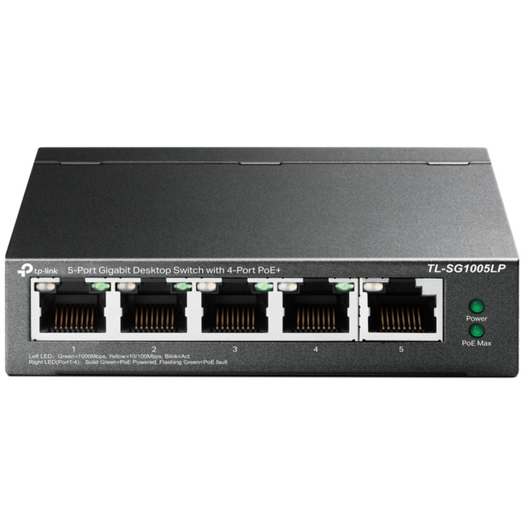 TP-Link TL-SG1005LP network switch Unmanaged Gigabit Ethernet (10/100/