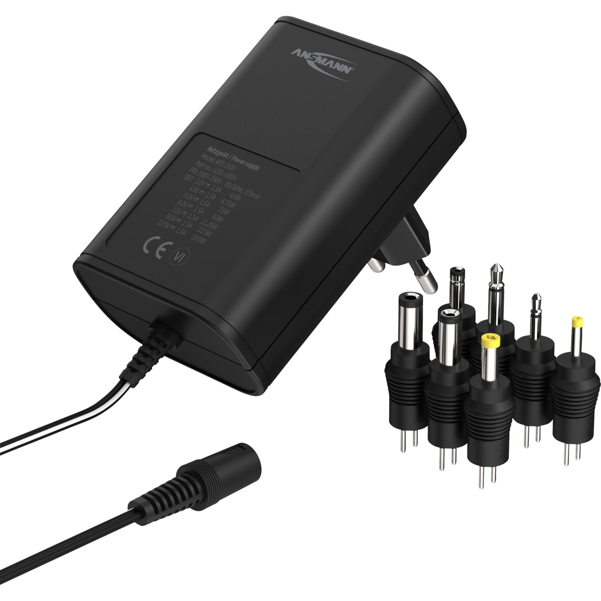 Ansmann universal-Netzteil APS 1500#1201-0024
