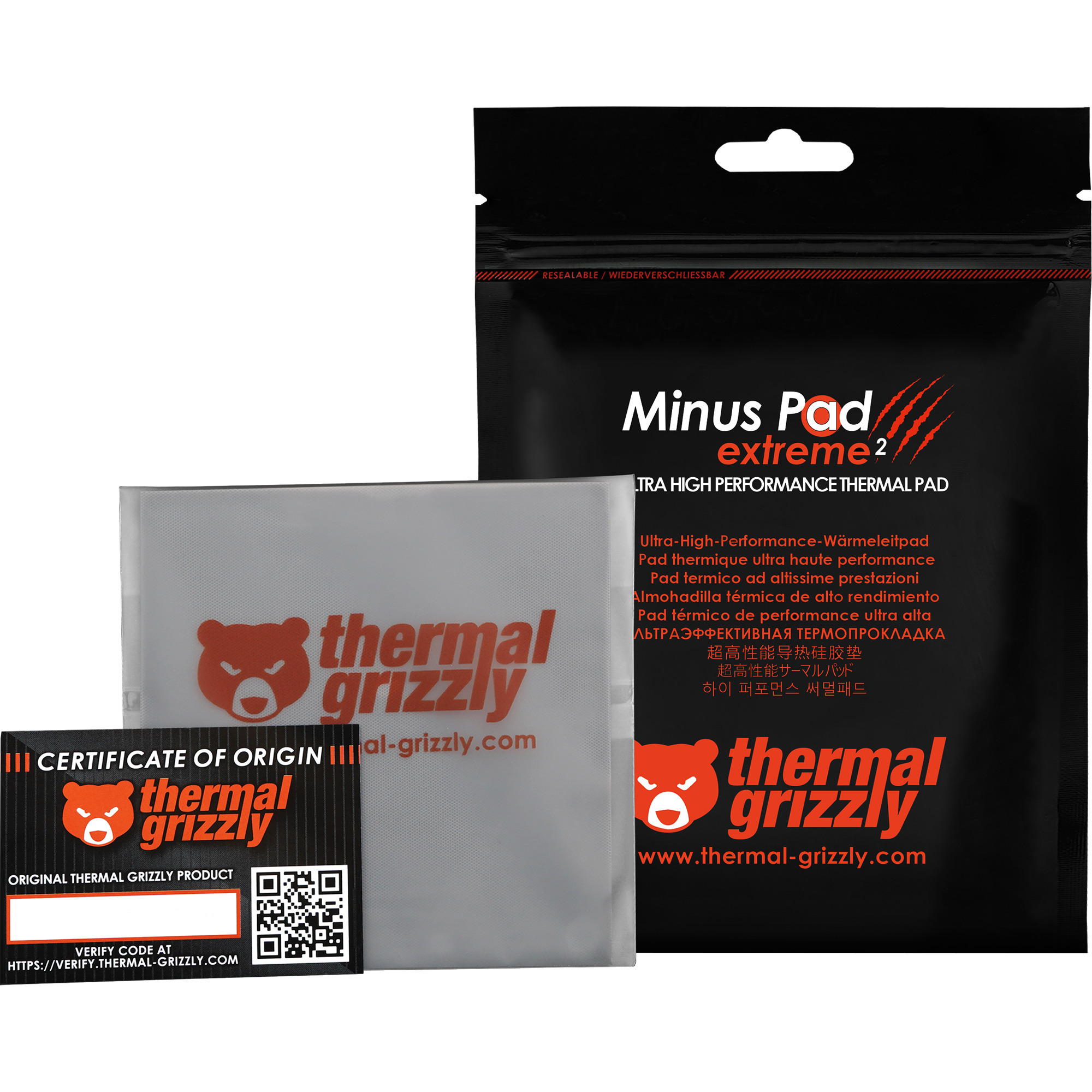 Thermal Grizzly Minus Pad extreme 2
