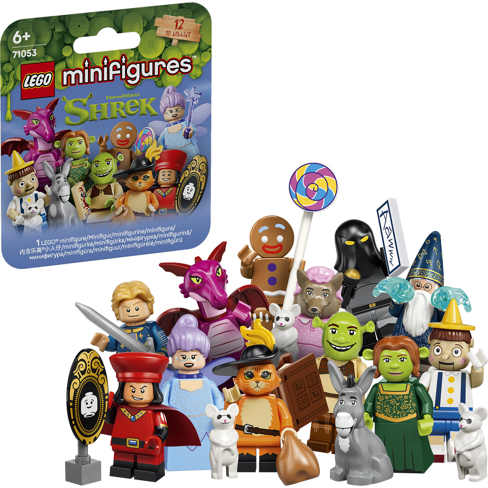 Lego Minifigures S&eacute;rie Shrek, Jouets de construction