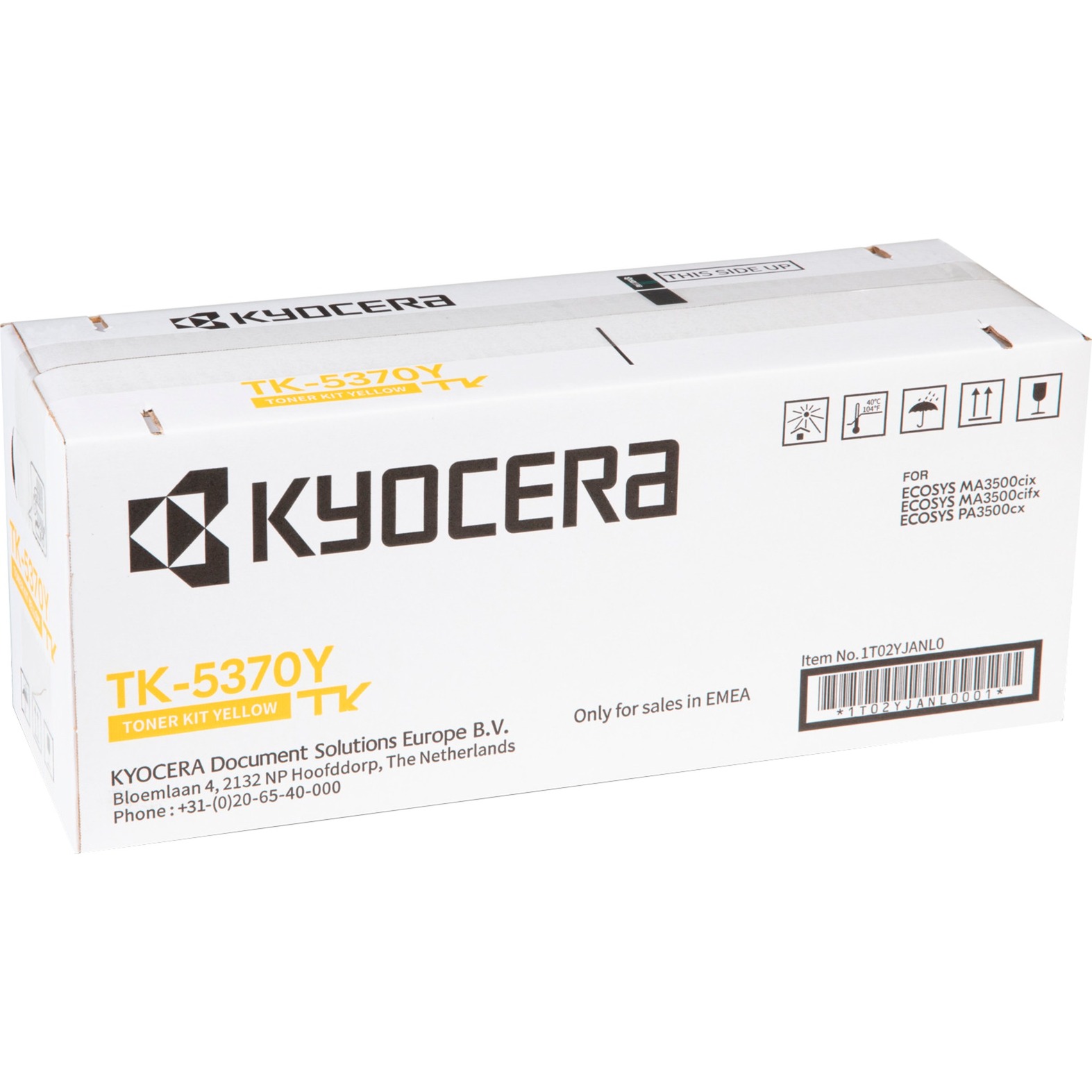KYOCERA  Tk-5370y Toner Yellow 1t02yjanl0  Pa 3500