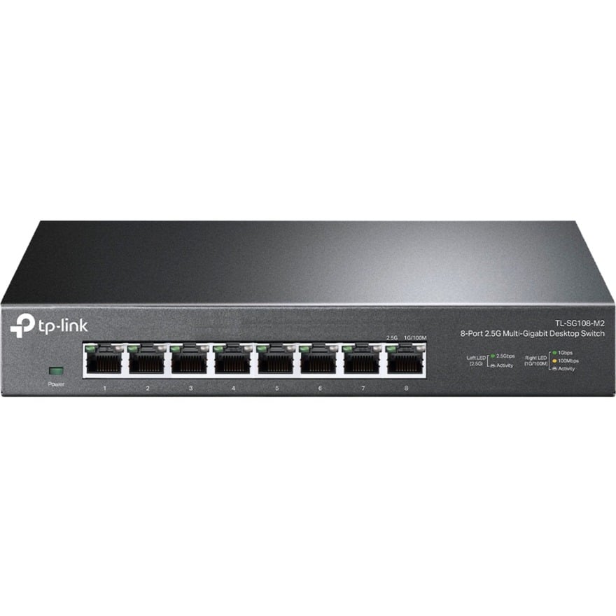 TP-Link 8 ports 10/100/1000/2.5G - TL-SG108-M2
