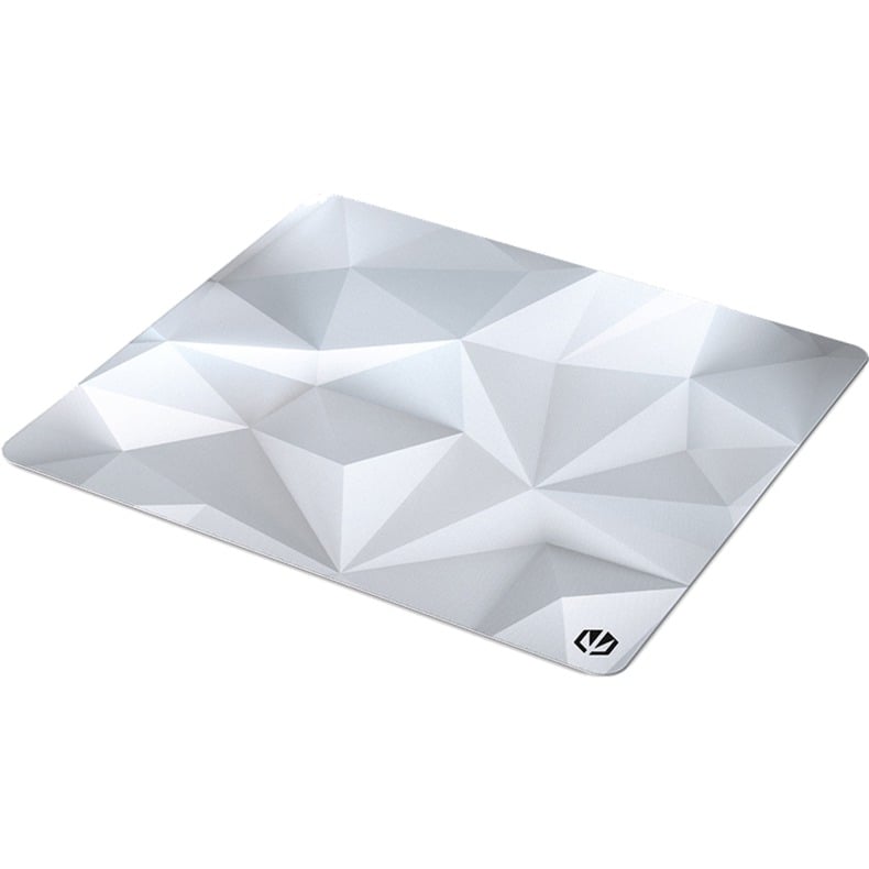 Crystal Onyx White L, Tapis de souris gaming