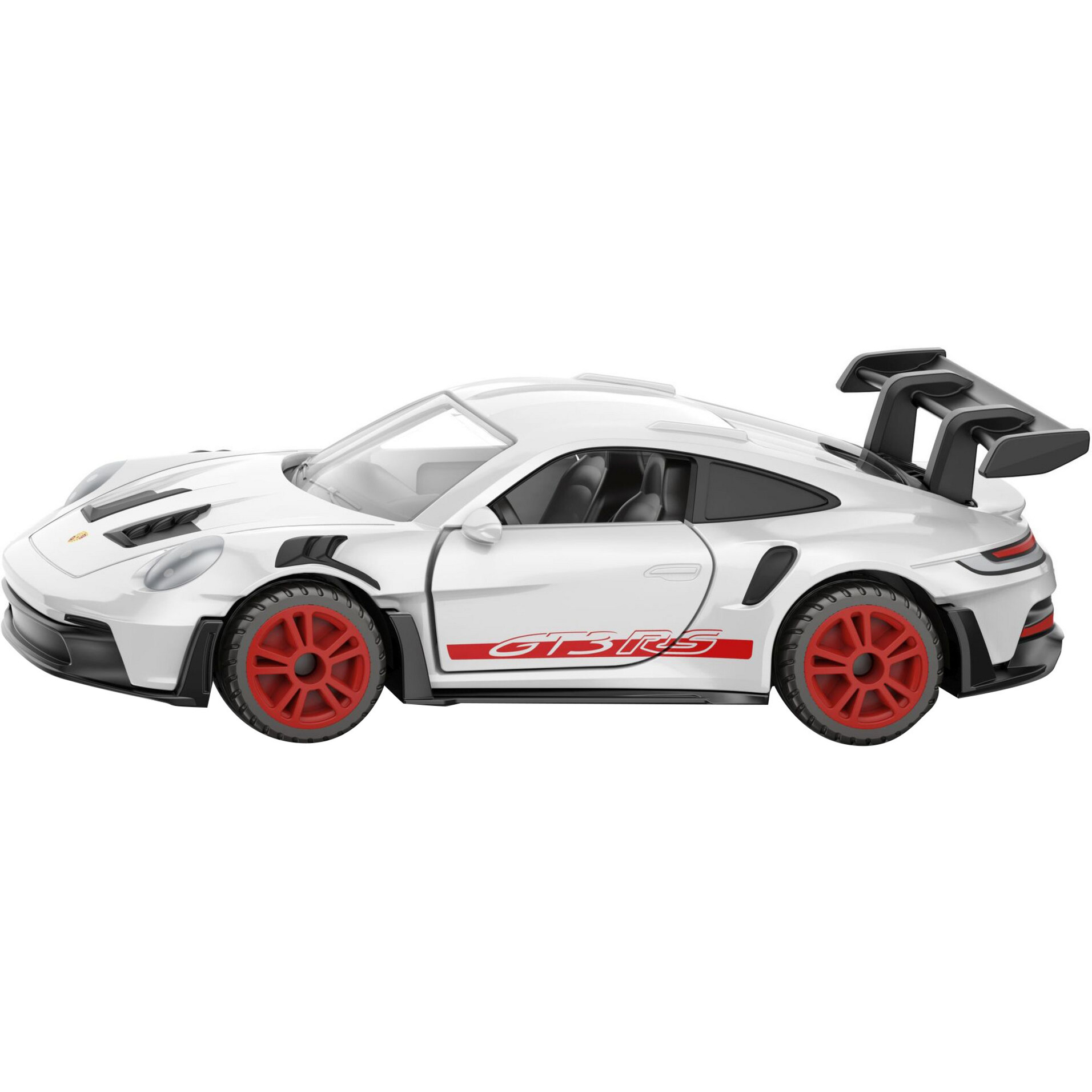 SIKU Porsche 911 GT3 RS Modèle de voiture de sport, Modèle réduit de voiture Modèle de voiture de sport, Porsche 911 GT3 RS, Métal, Plastique, Porte, Blanc, 33 mm
