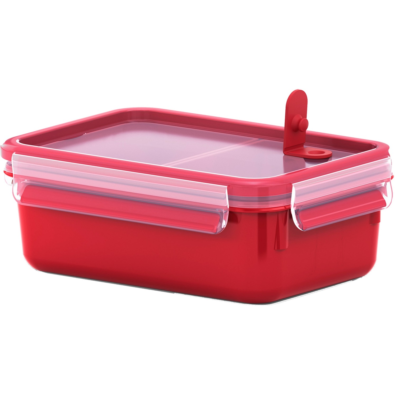 EMSA 517774 food storage container 1 L Red, Transparent 1 pc(s)