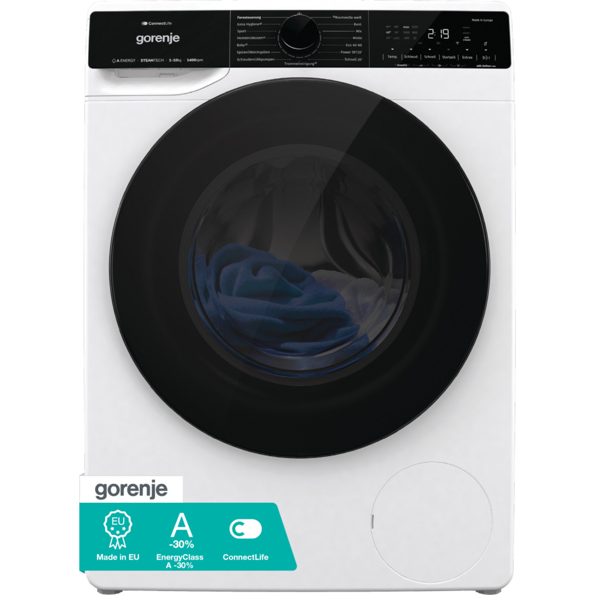 Gorenje G600 Freistehend Waschmaschine, 10 kg, 1400 U/min.