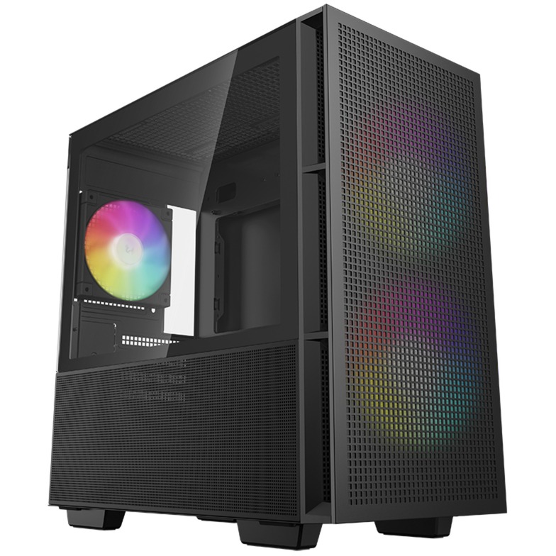 DEEPCOOL  CH360 Verre Tremp&eacute; USB 3.2 Noir