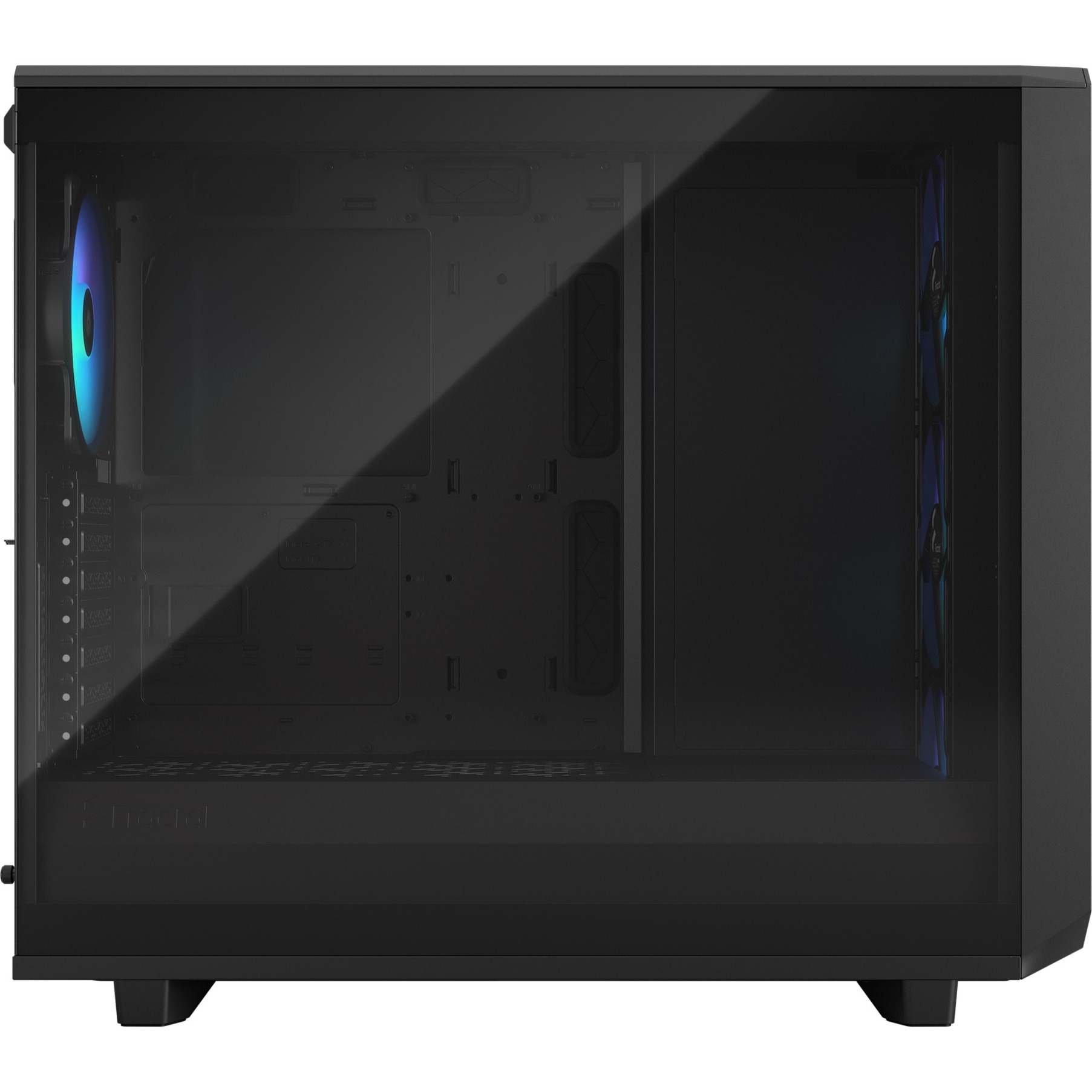 Fractal Design Meshify 2 RGB boîtier midi tower Noir | 2x USB-A | 1x USB-C | Window