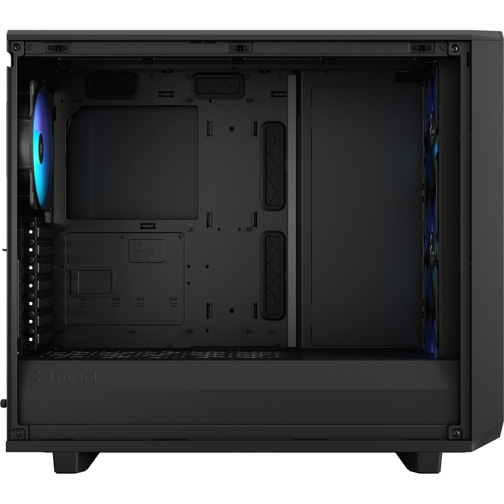 Fractal Design Meshify 2 RGB boîtier midi tower Noir | 2x USB-A | 1x USB-C | Window