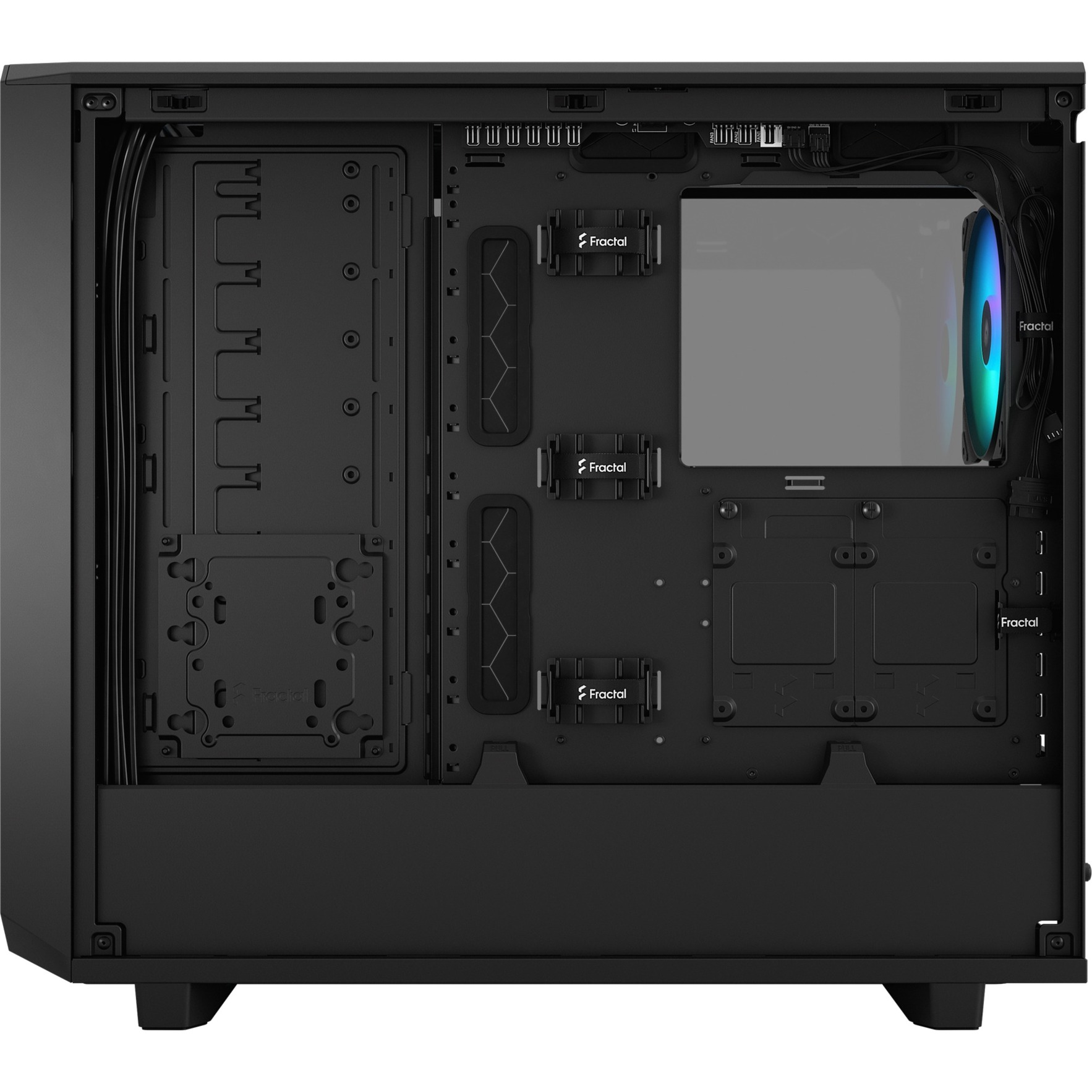 Fractal Design Meshify 2 RGB boîtier midi tower Noir | 2x USB-A | 1x USB-C | Window