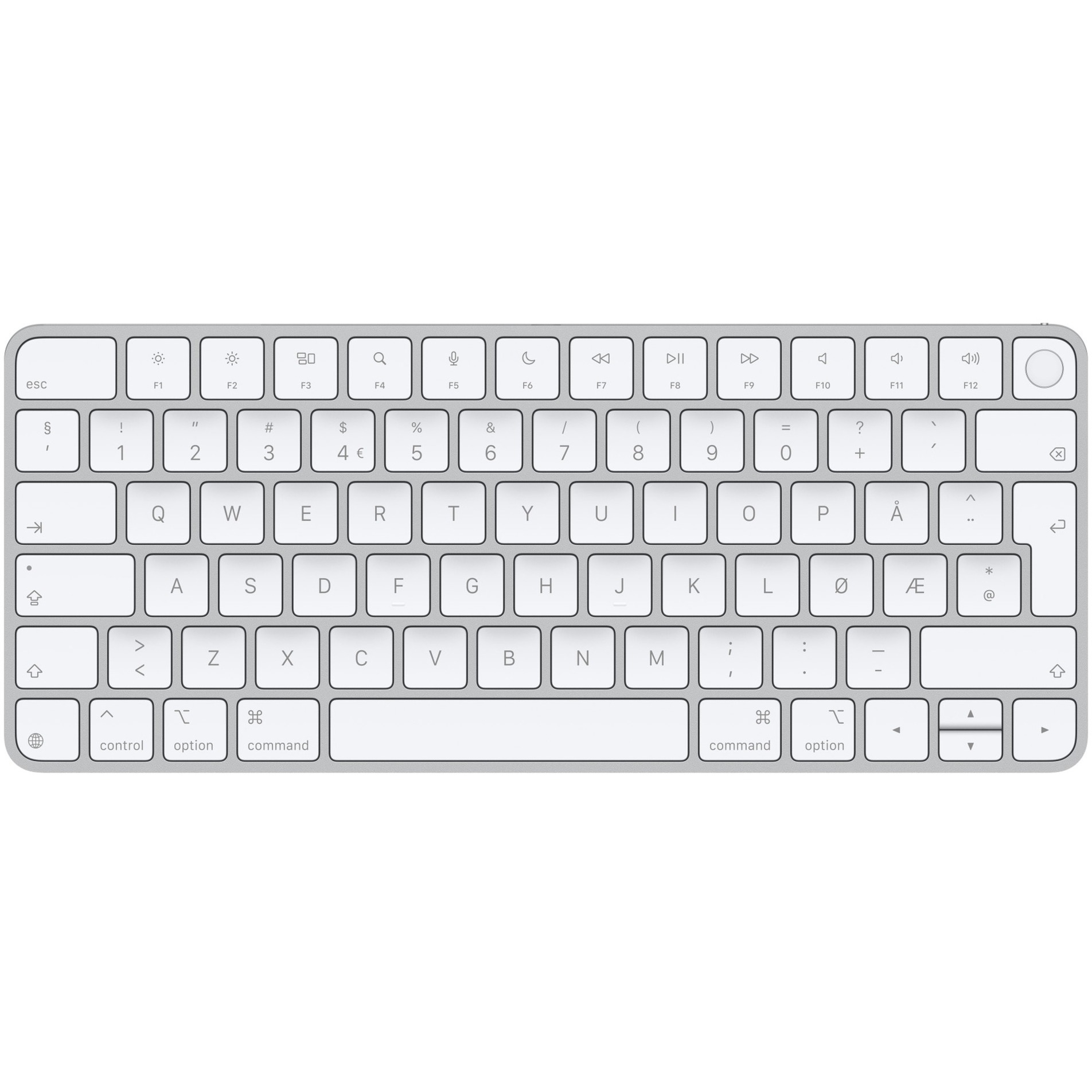 Apple clavier Argent/Blanc, PAS de Layout