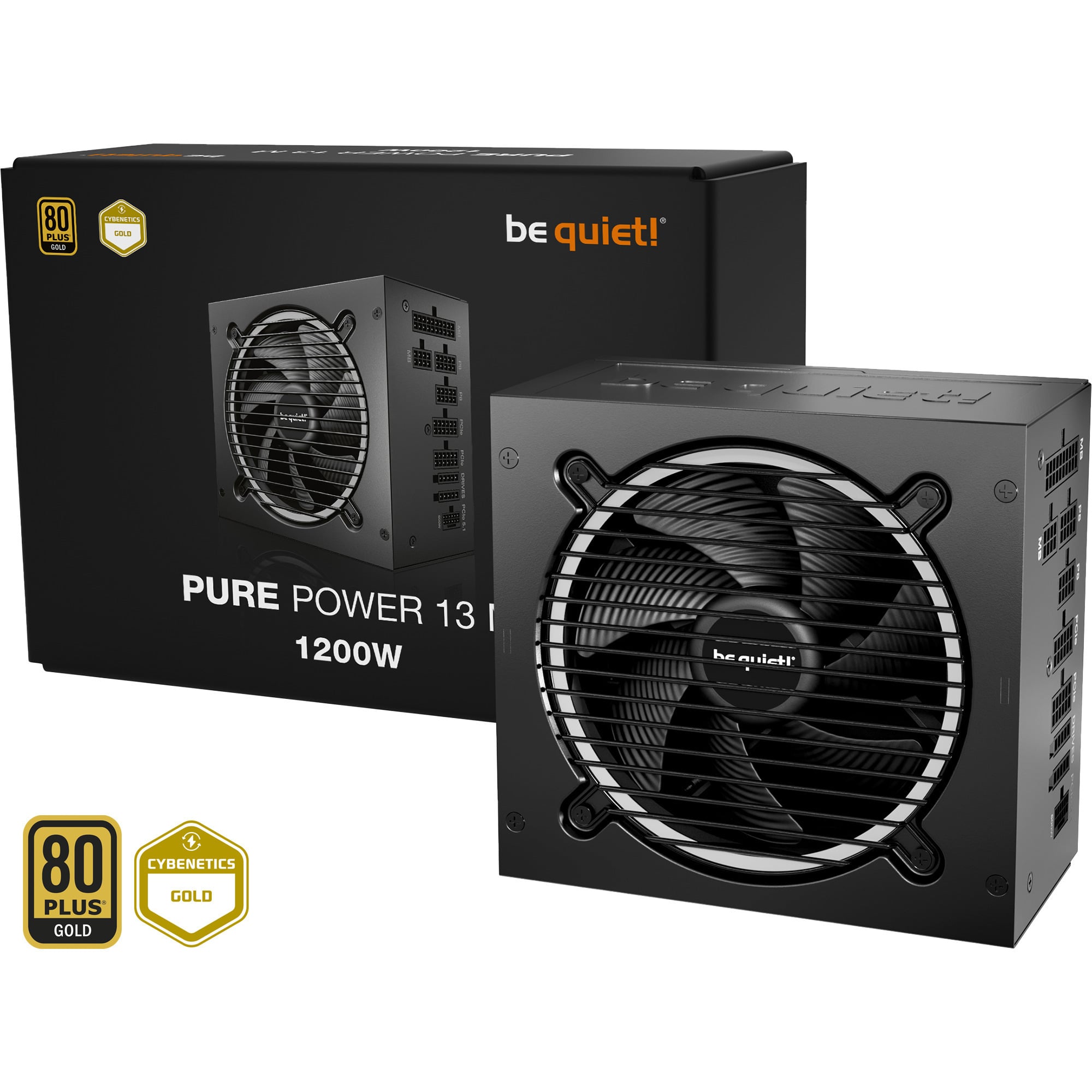 Bloc dalimentation Be Quiet Pure Power PRO 13 1200W Black (BP029EU)