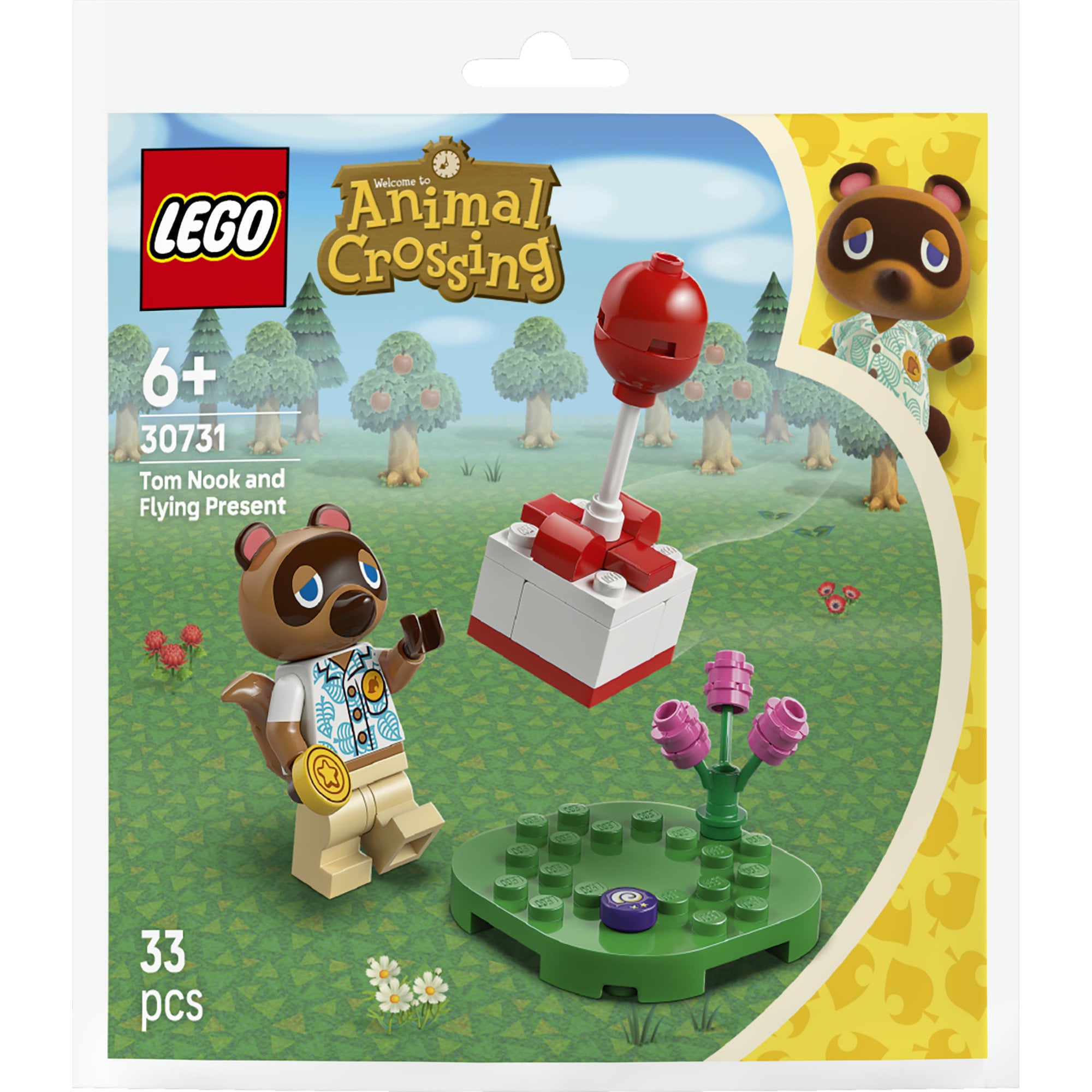 LEGO Animal Crossing - Tom Nook et cadeau volant (Polybag) - 30731