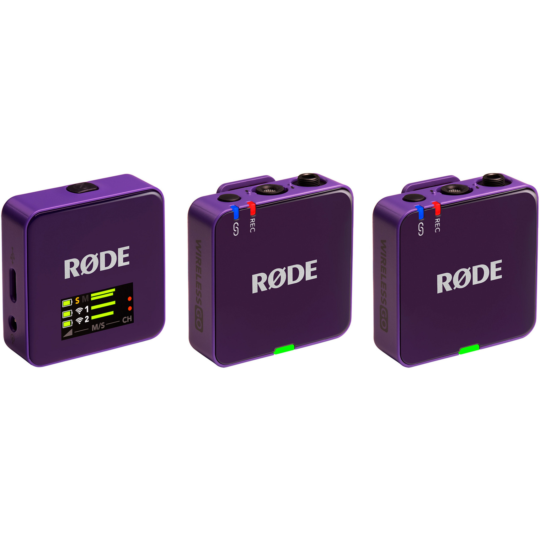 RODE Wireless GO Gen 3 Purpur - Mikrofon (WIGOGEN3PUR)