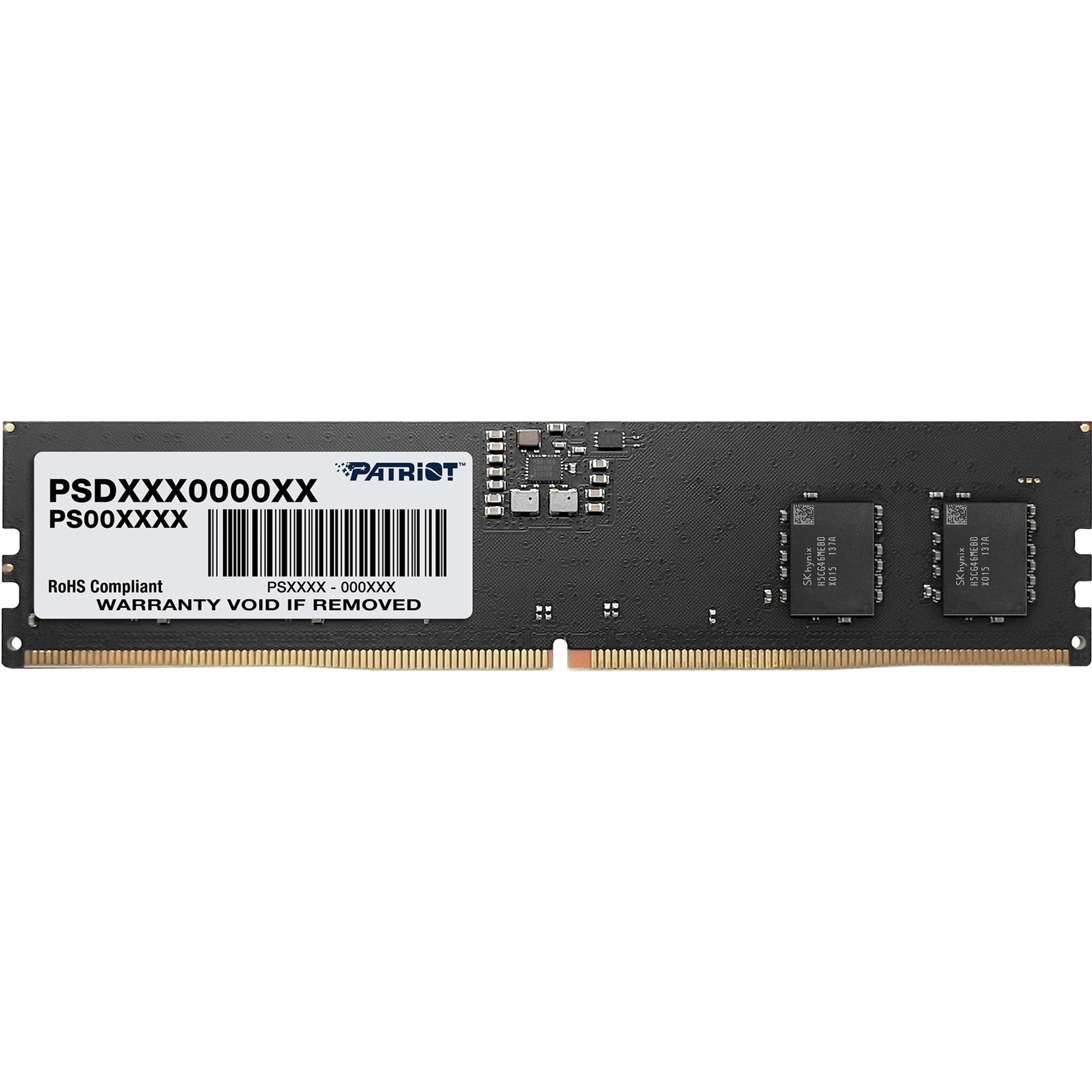 Patriot Memory Signature Line PSD516G520081 module de mémoire 16 Go 1 x 16 Go DDR5 288-pin DIMM
