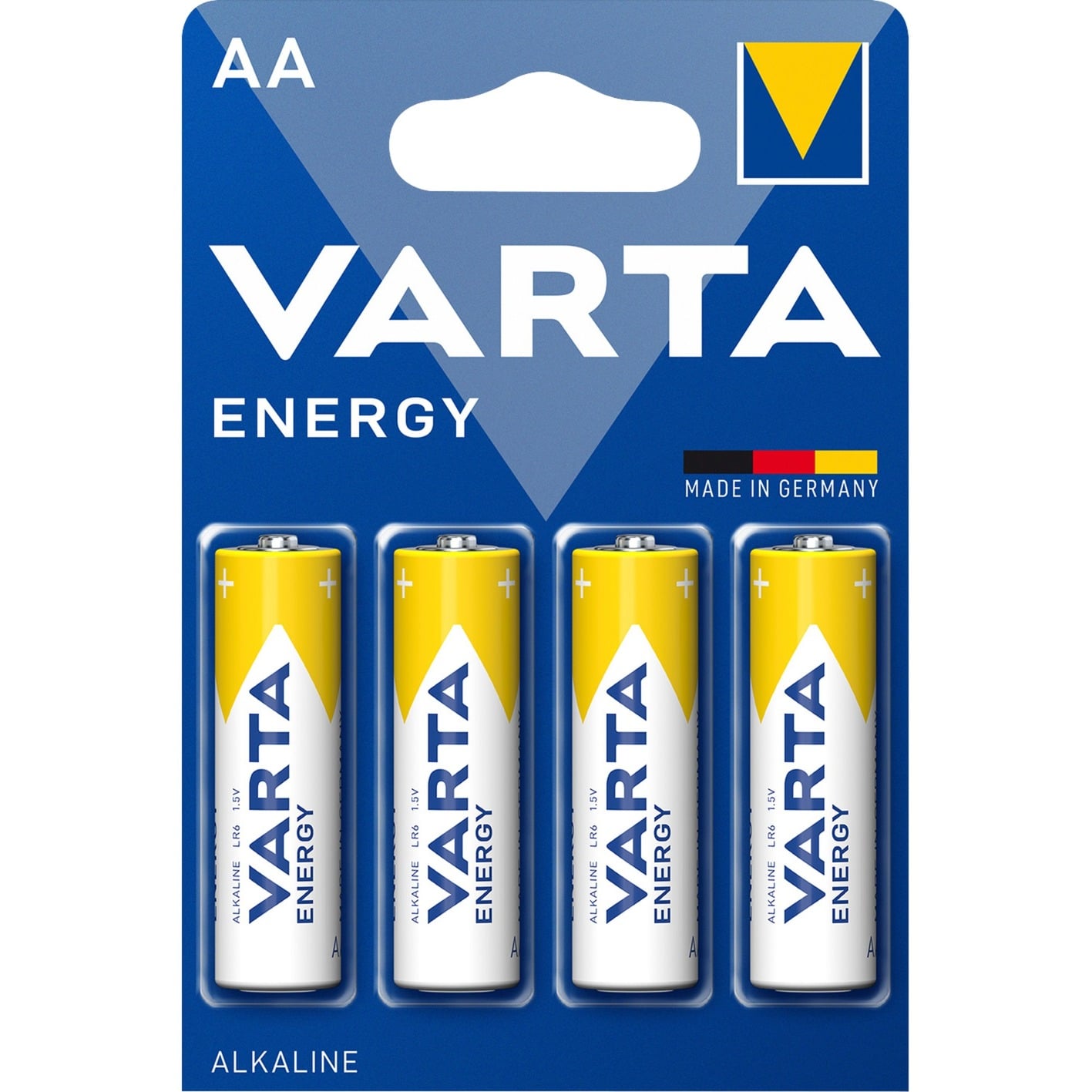 4 Piles LR06 AA VARTA Energy Value Pack 