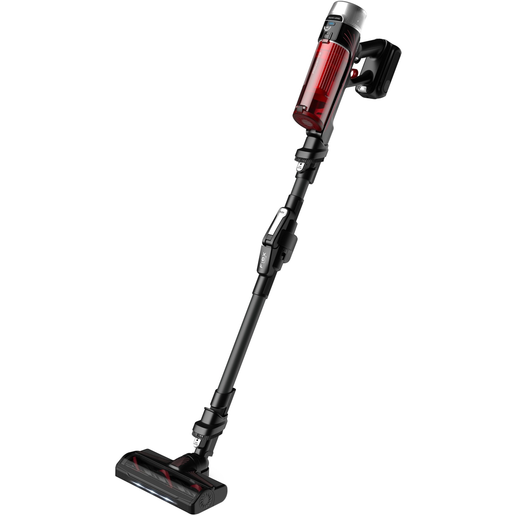 Rowenta X-Force Flex 9.60 Animal Care RH2078WO Aspiradora Escoba 100W Negra/Roja-image
