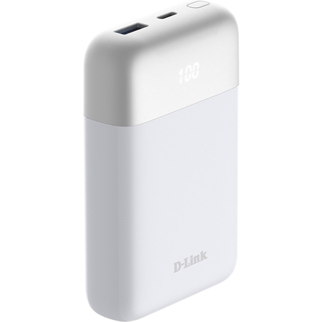 DPP-101 banque d''alimentation électrique 10000 mAh Blanc, Powerbank
