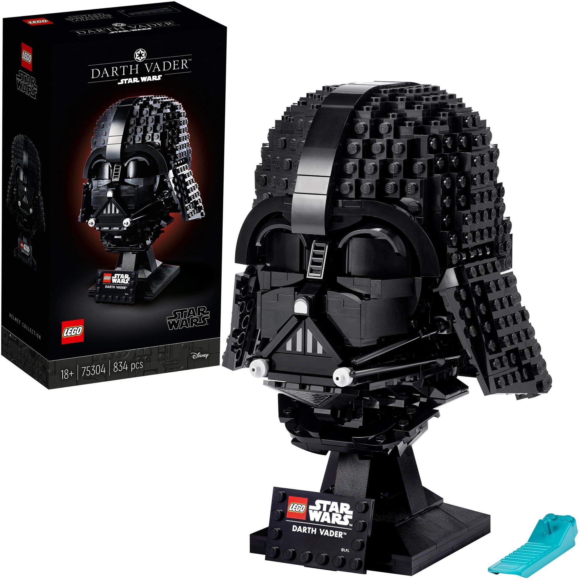 Lego Star Wars Le Casque De Dark Vador - Kit De Construction - Maquette Adulte De Collection Inspiré Du Film - Objet De DéCoration Et Loisirs CréAtifs - IdéE Cadeau Pour Adultes Hommes Et Femmes 75304-image