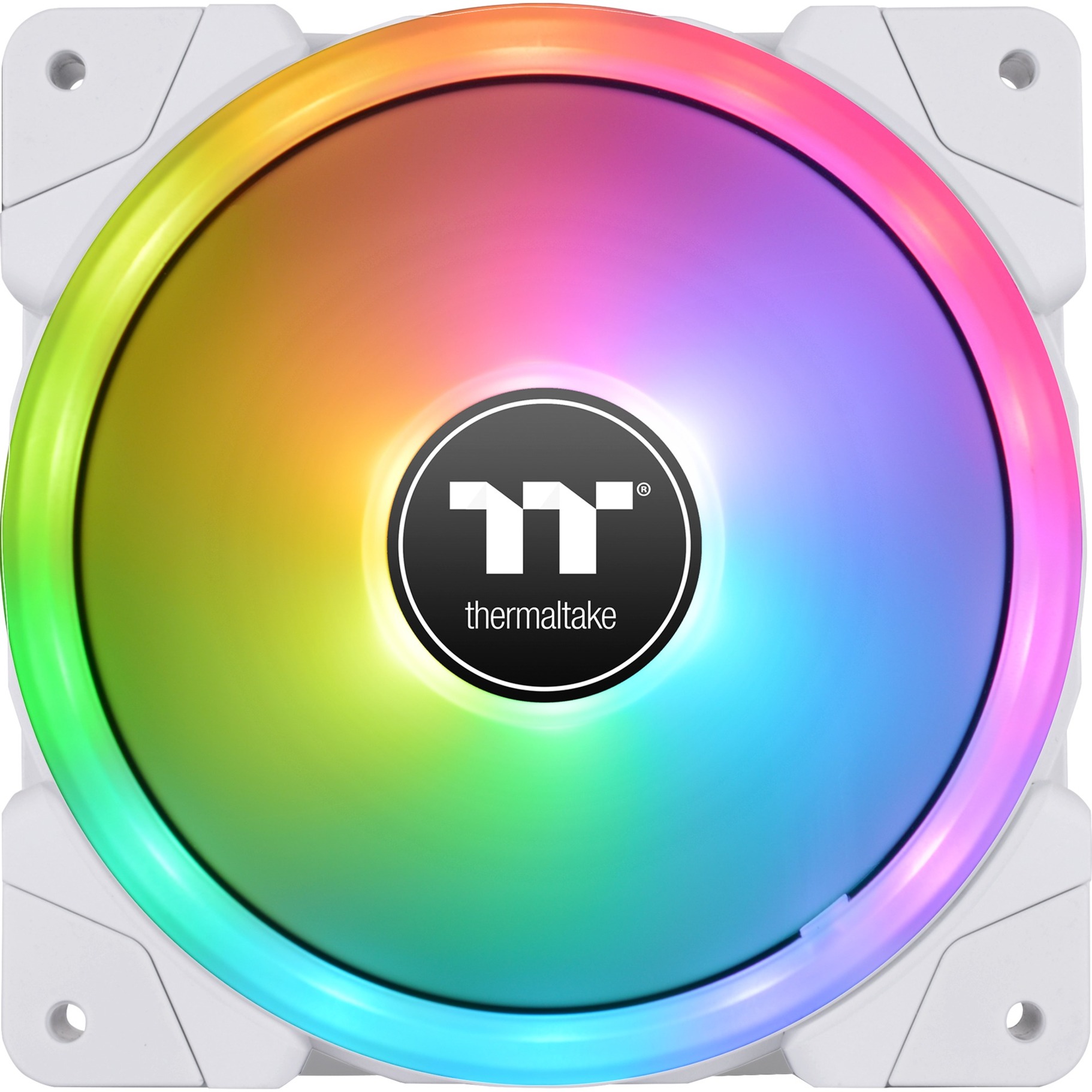 Thermaltake SWAFAN EX12 RGB PC Cooling Fan White TT Premium Edition, Ventilateur de boîtier Blanc