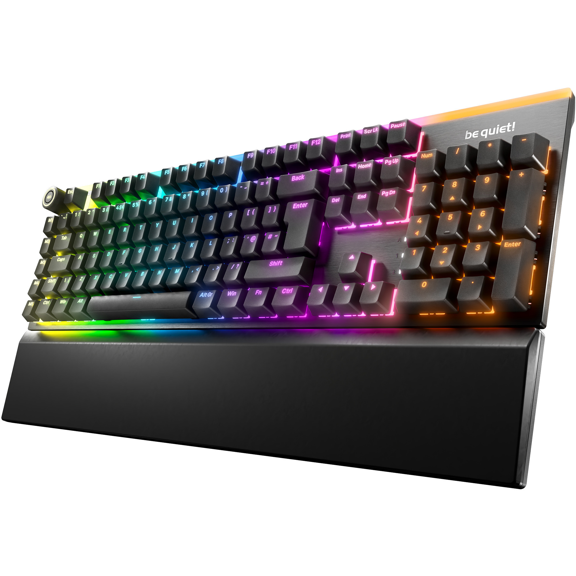 Light Mount Silent Linear UK ISO clavier Gaming USB QWERTY Anglais britannique Noir