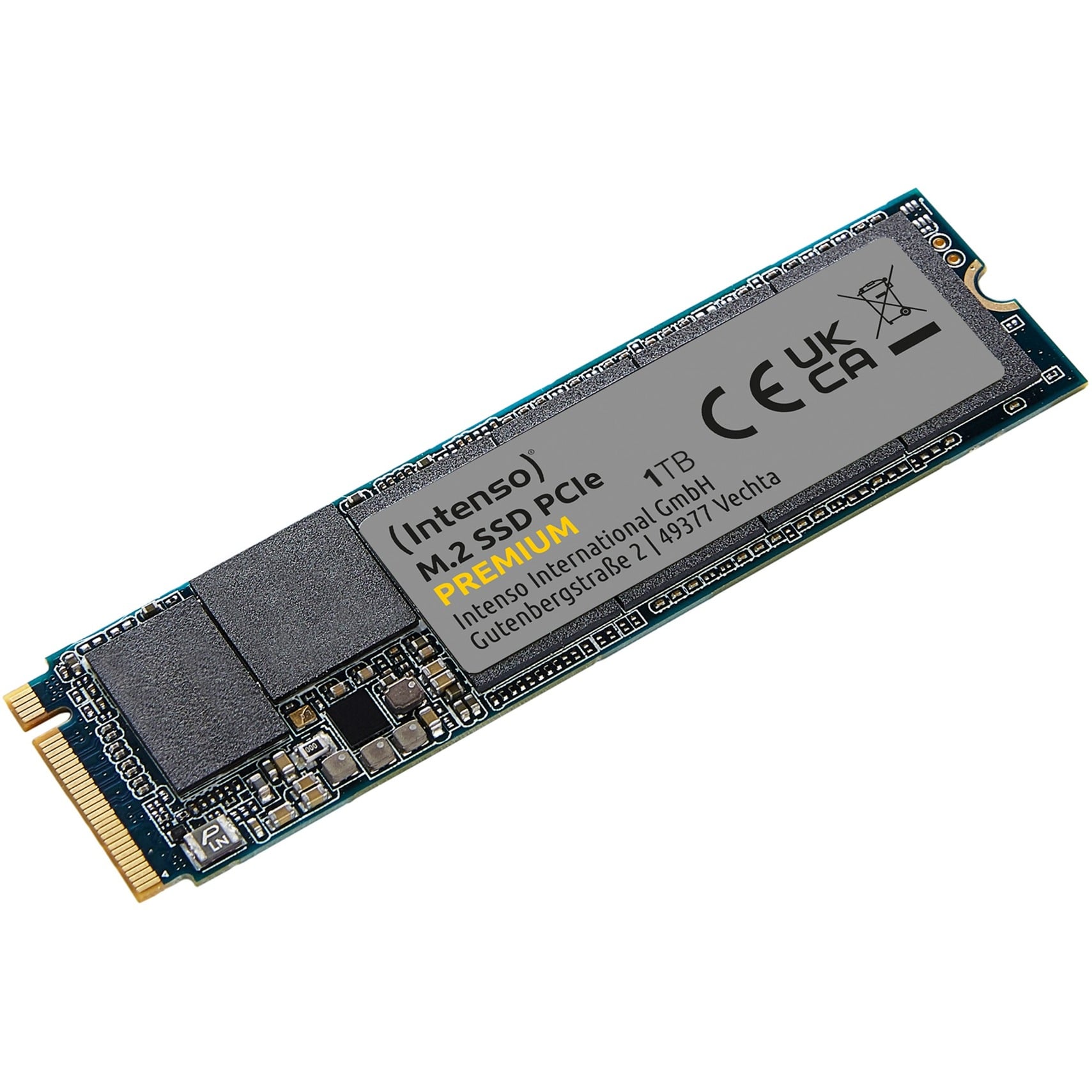 Intenso Premium SSD 1TB M.2 PCIe Gen3 - internes Solid-State-Module