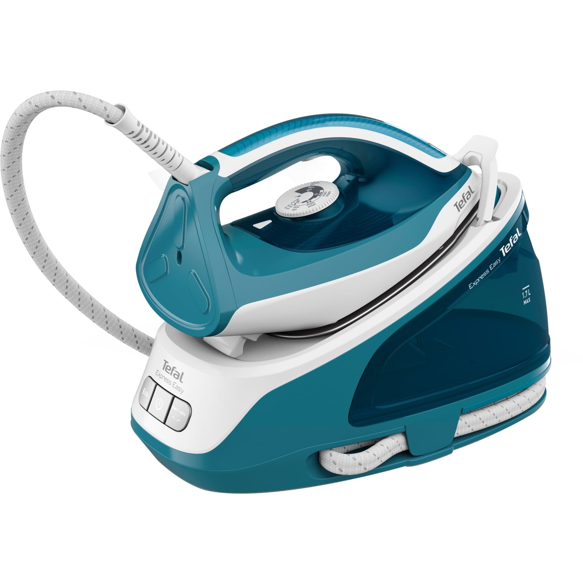Tefal centrale vapeur sv6131 espress easy centrale vapeur, bleu/blanc