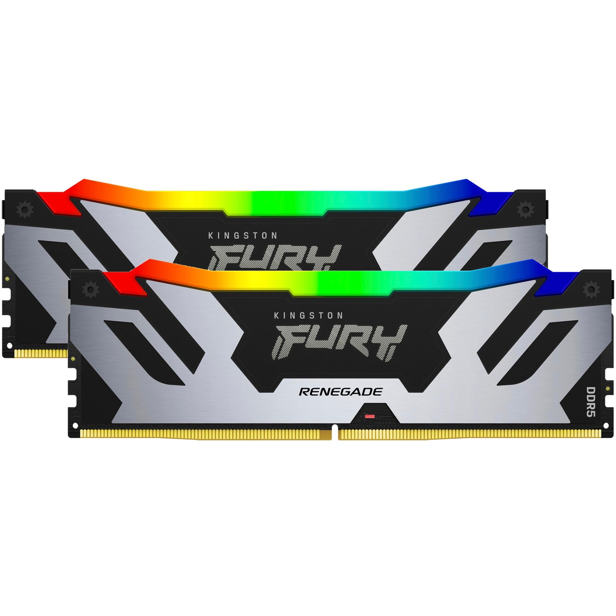 DDR5 Kingston Fury Renegade RGB - 32 Go (2 x 16 Go) 6400 MHz - CAS 32