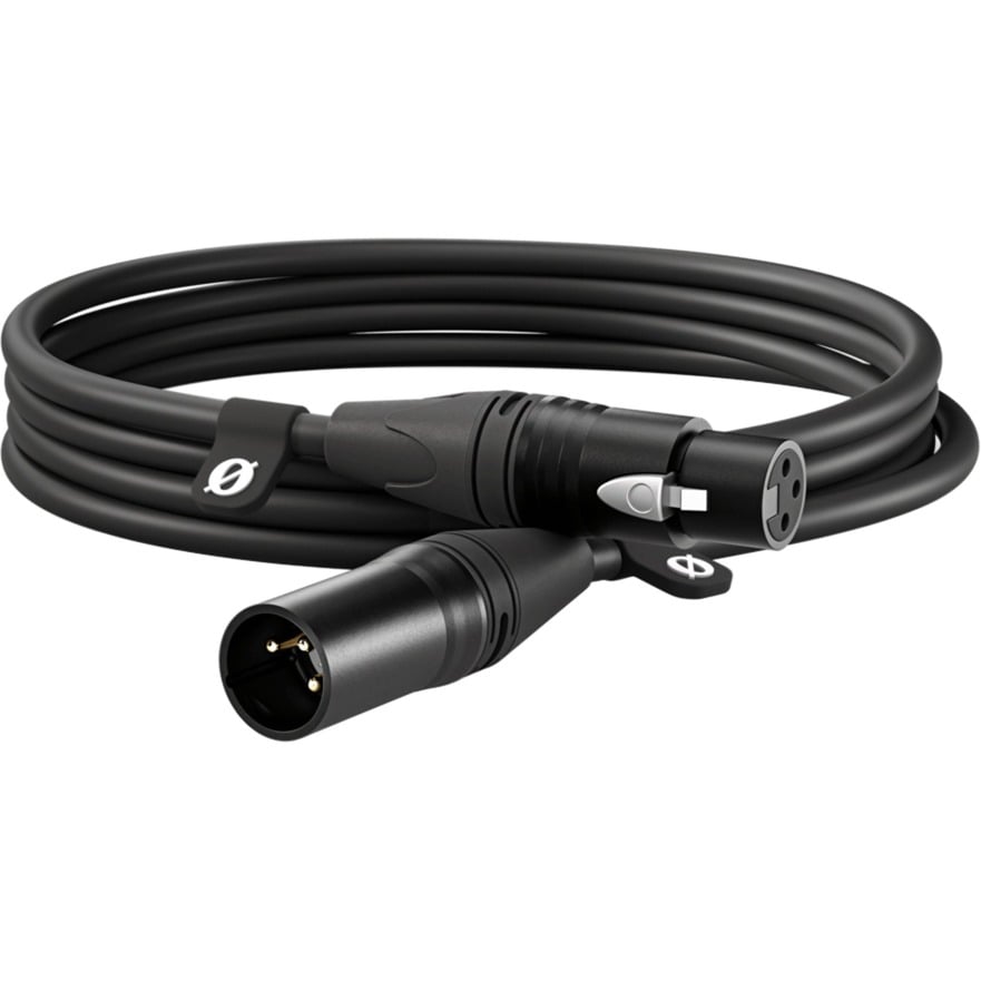 Rode 400832810 XLR Cable 3 m Black XLR to XLR
